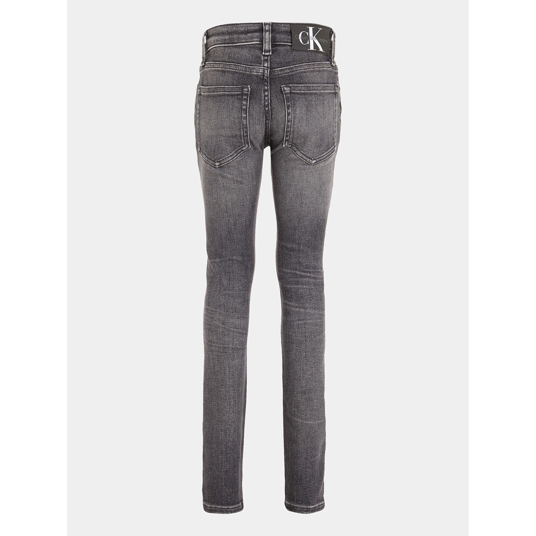 Calvin Klein Jeans Blugi IB0IB01717 Gri Skinny Fit - Pled.ro