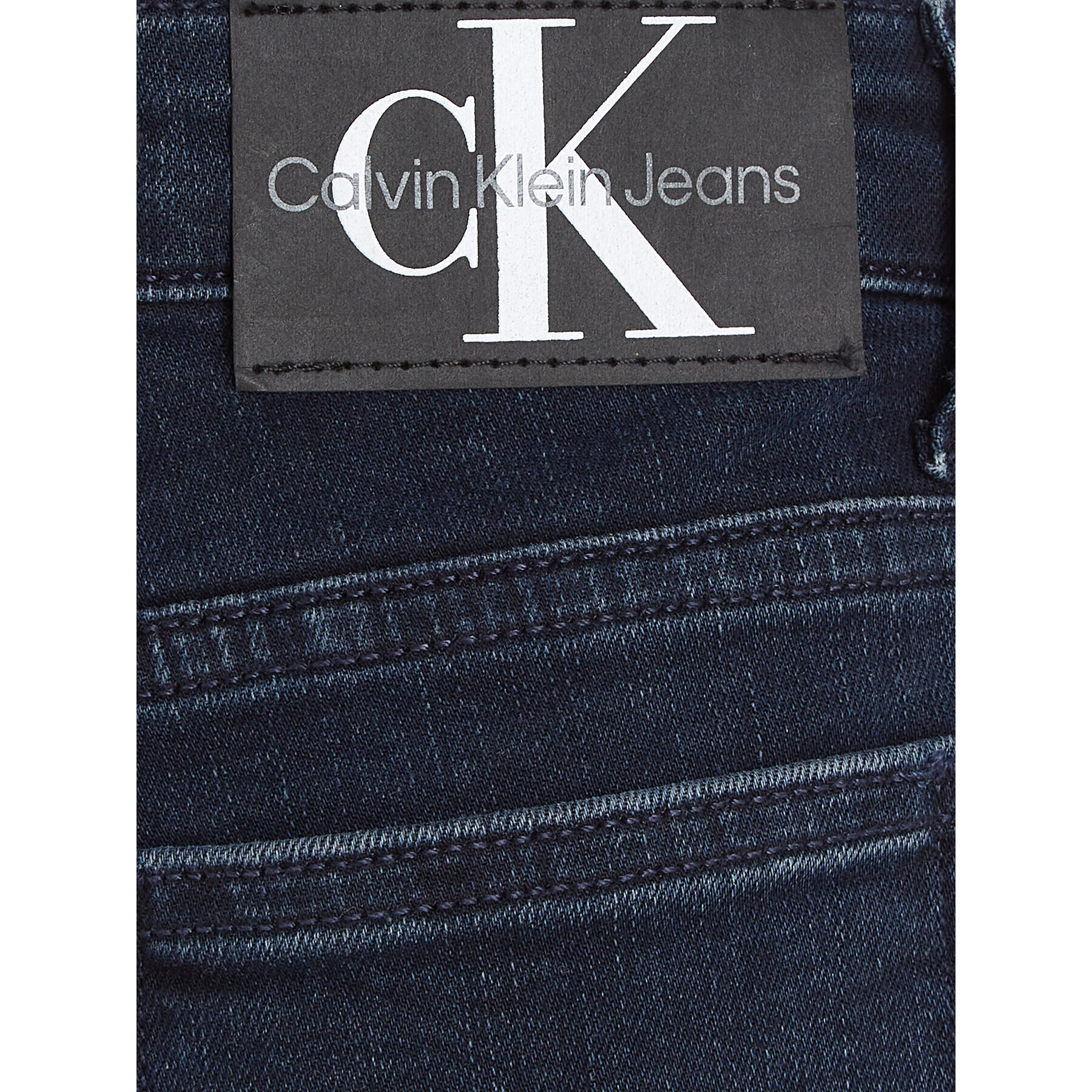 Calvin Klein Jeans Blugi IB0IB01789 Bleumarin Slim Fit - Pled.ro