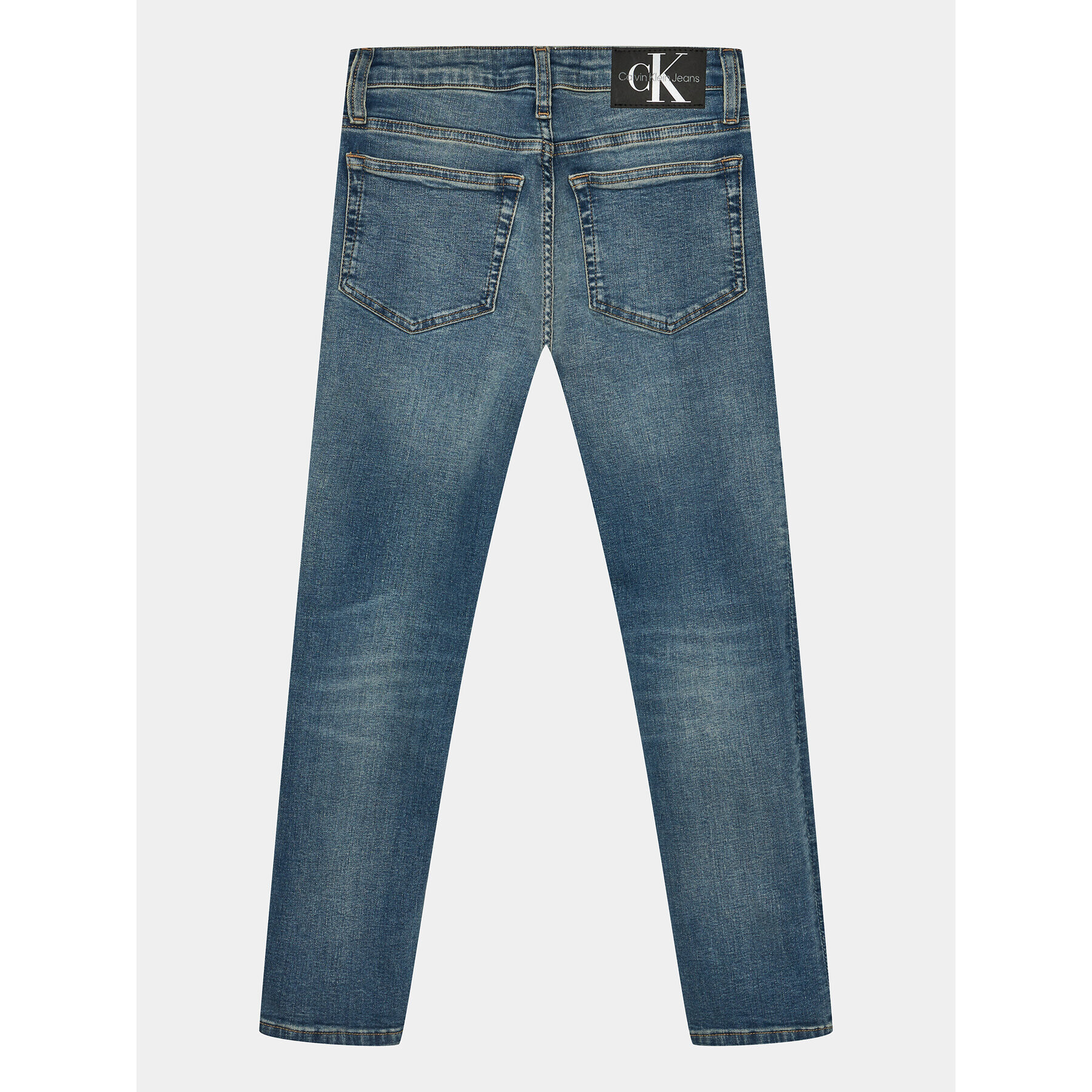 Calvin Klein Jeans Blugi IB0IB01912 Albastru Slim Fit - Pled.ro