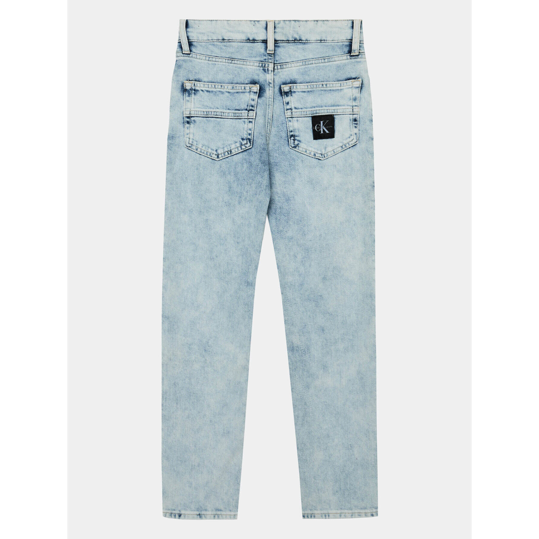 Calvin Klein Jeans Blugi IB0IB01914 Albastru Regular Fit - Pled.ro