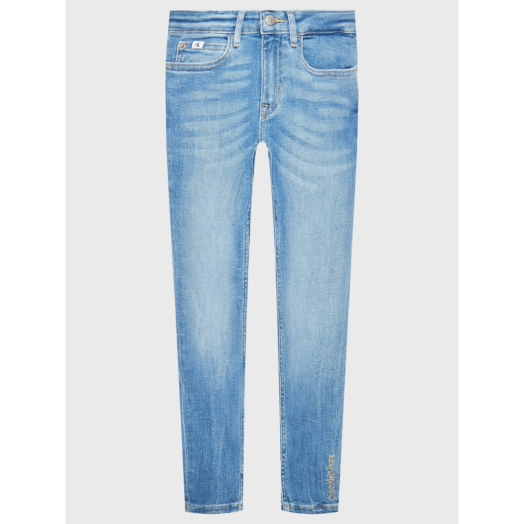 Calvin Klein Jeans Blugi IG0IG01501 Albastru Skinny Fit - Pled.ro