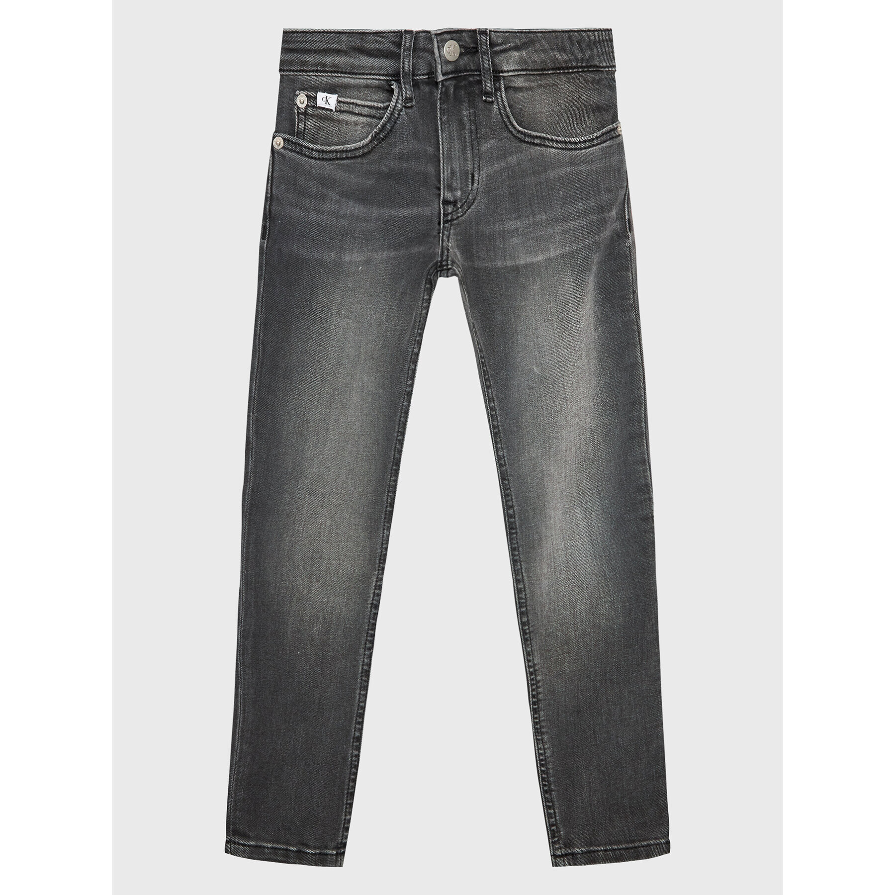 Calvin Klein Jeans Blugi IG0IG01504 Gri Skinny Fit - Pled.ro