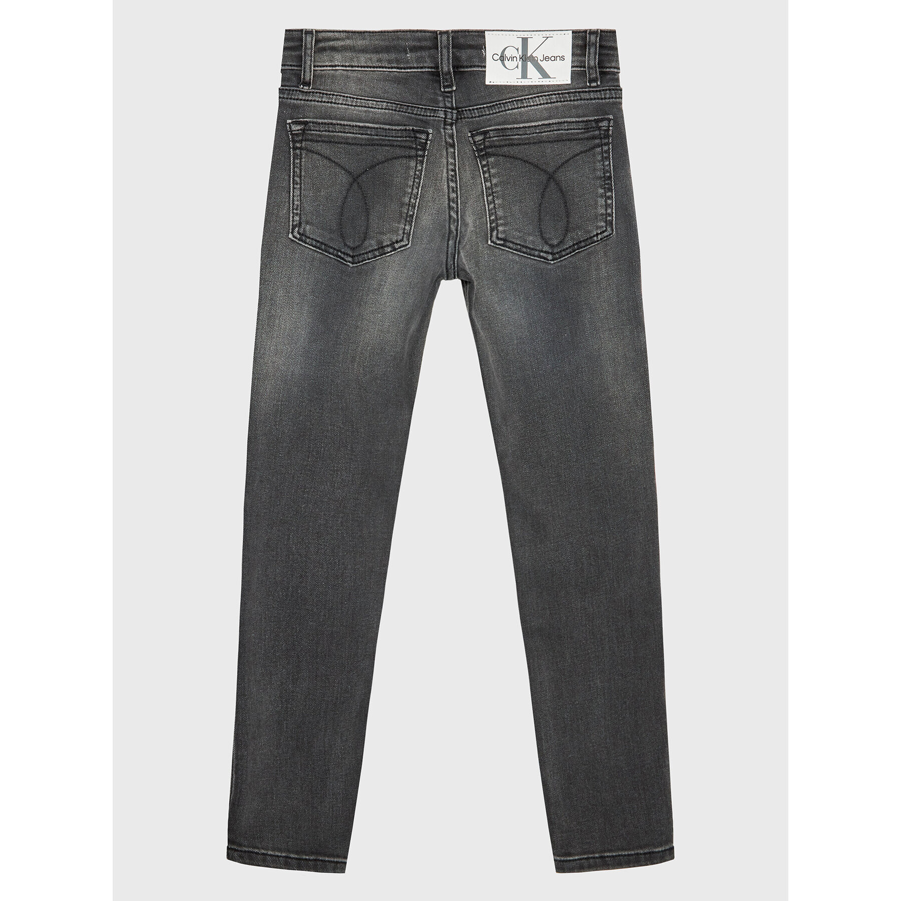 Calvin Klein Jeans Blugi IG0IG01504 Gri Skinny Fit - Pled.ro