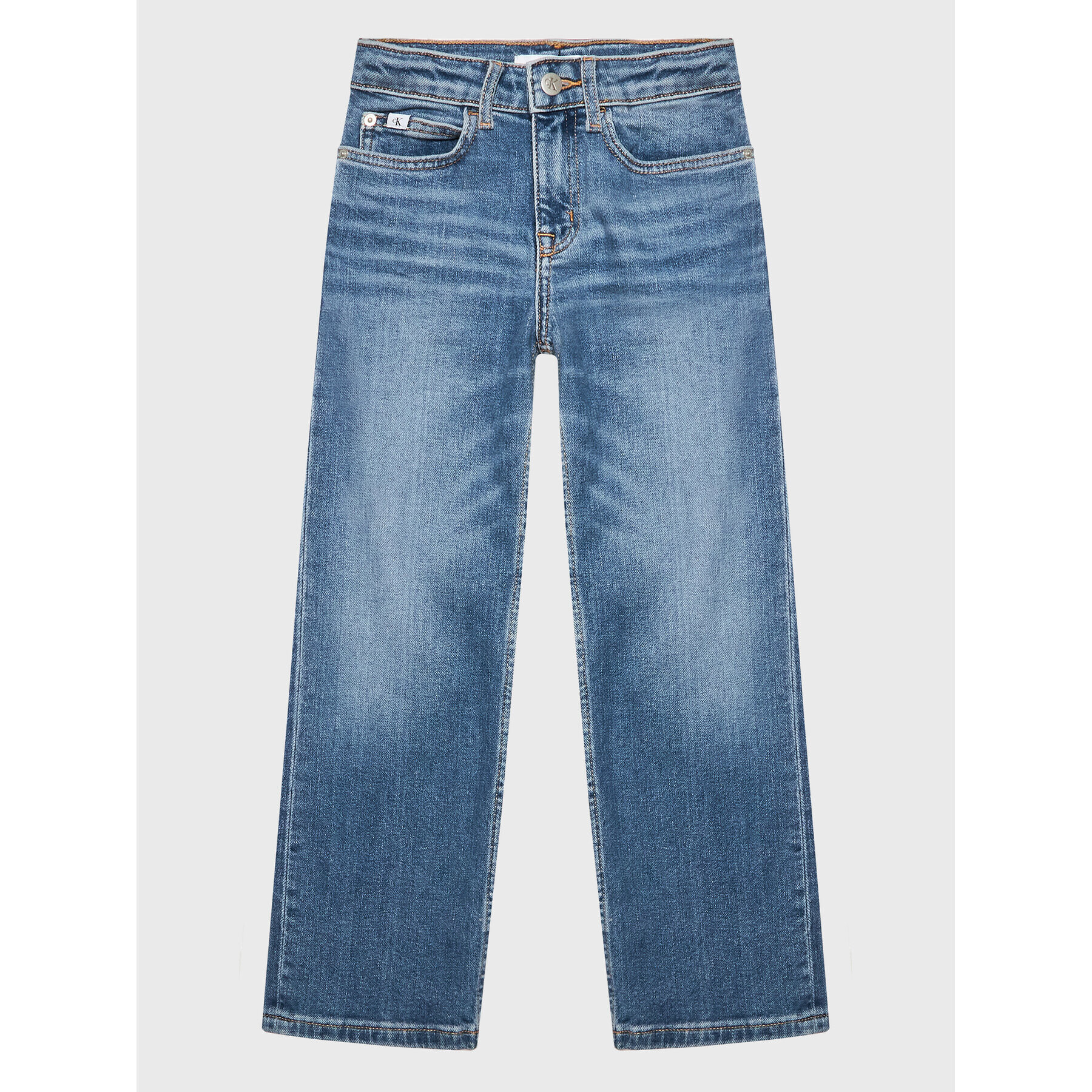 Calvin Klein Jeans Blugi IG0IG01507 Albastru Relaxed Fit - Pled.ro