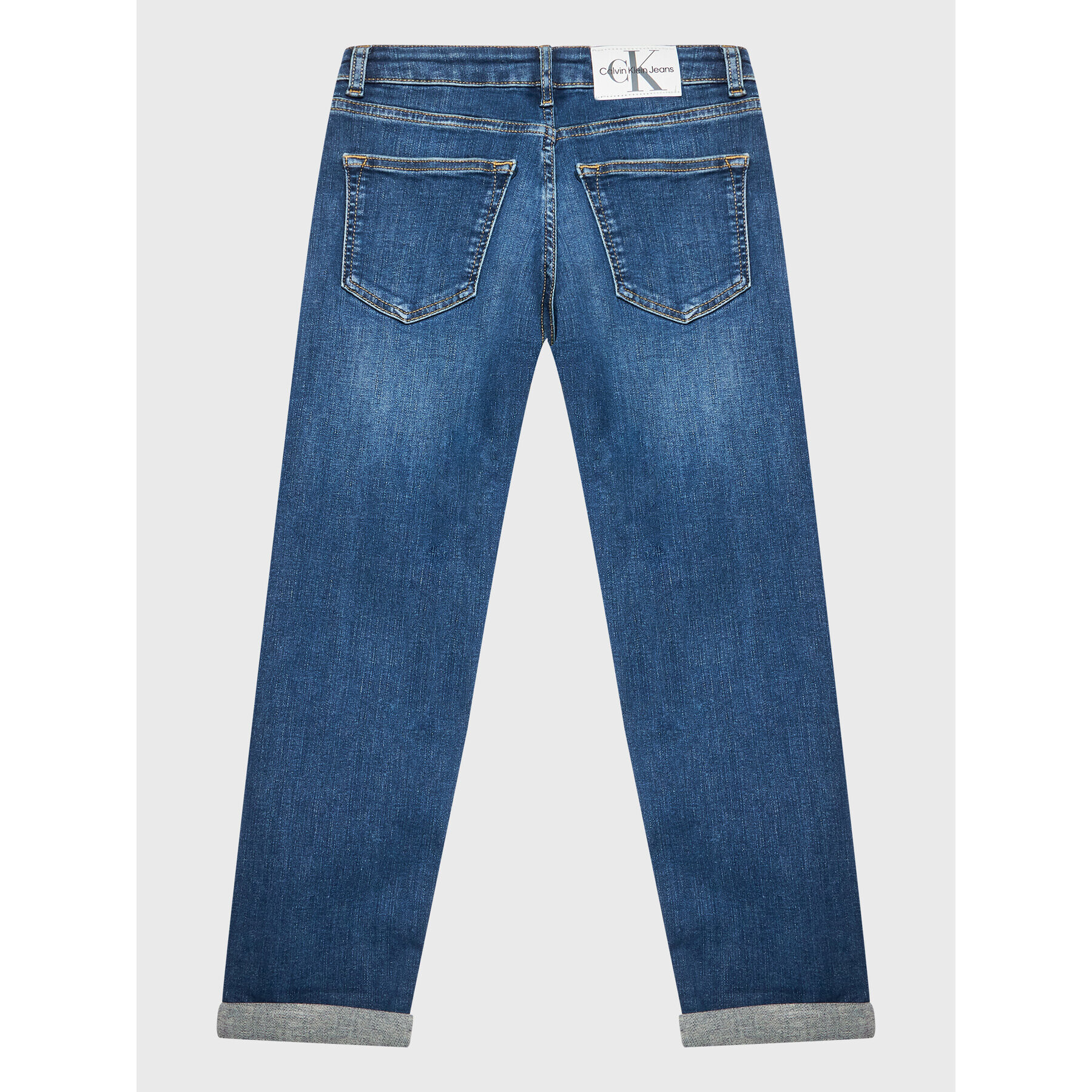 Calvin Klein Jeans Blugi IG0IG01590 Bleumarin Relaxed Fit - Pled.ro