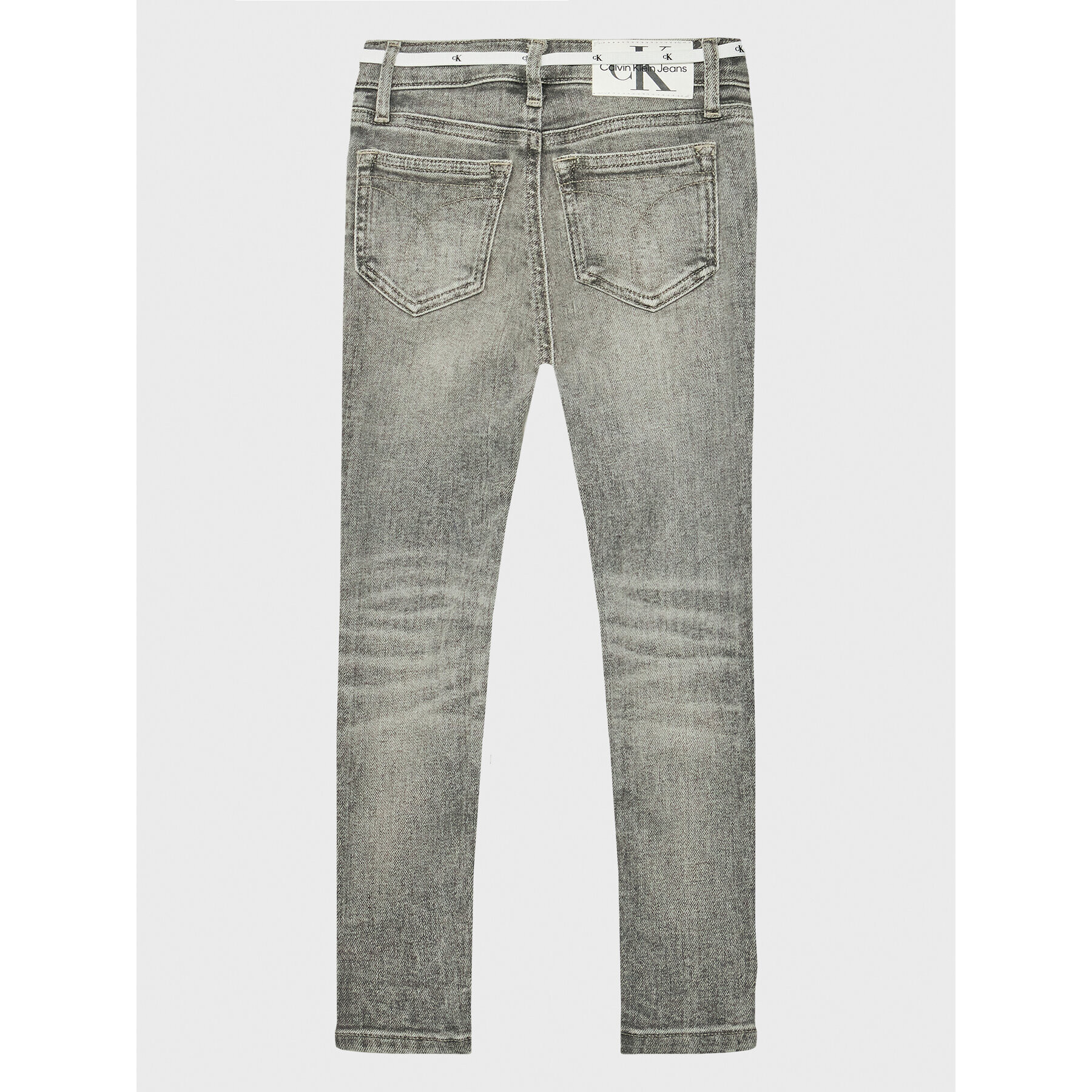 Calvin Klein Jeans Blugi IG0IG01683 Gri Skinny Fit - Pled.ro