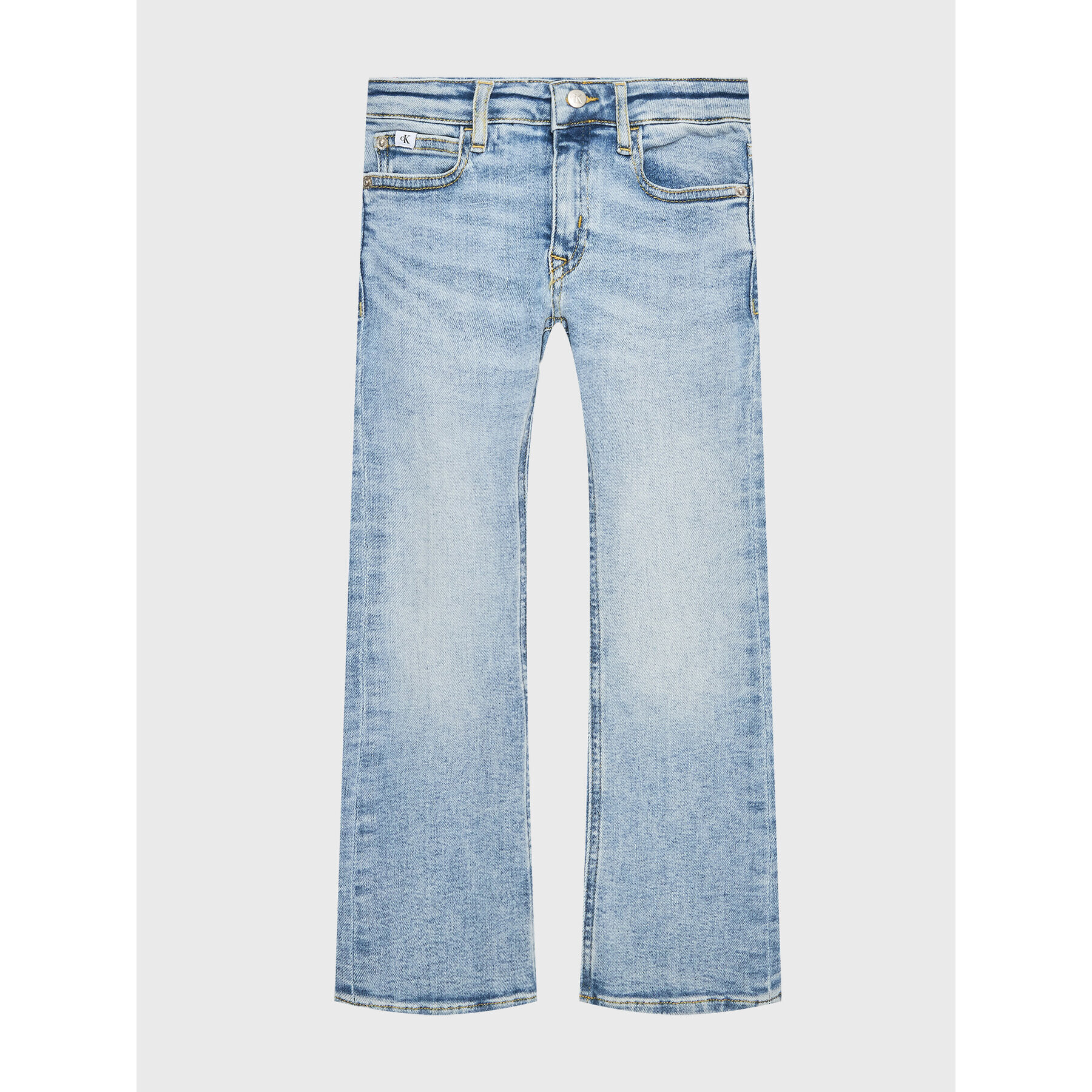 Calvin Klein Jeans Blugi IG0IG01888 Albastru Flared Fit - Pled.ro