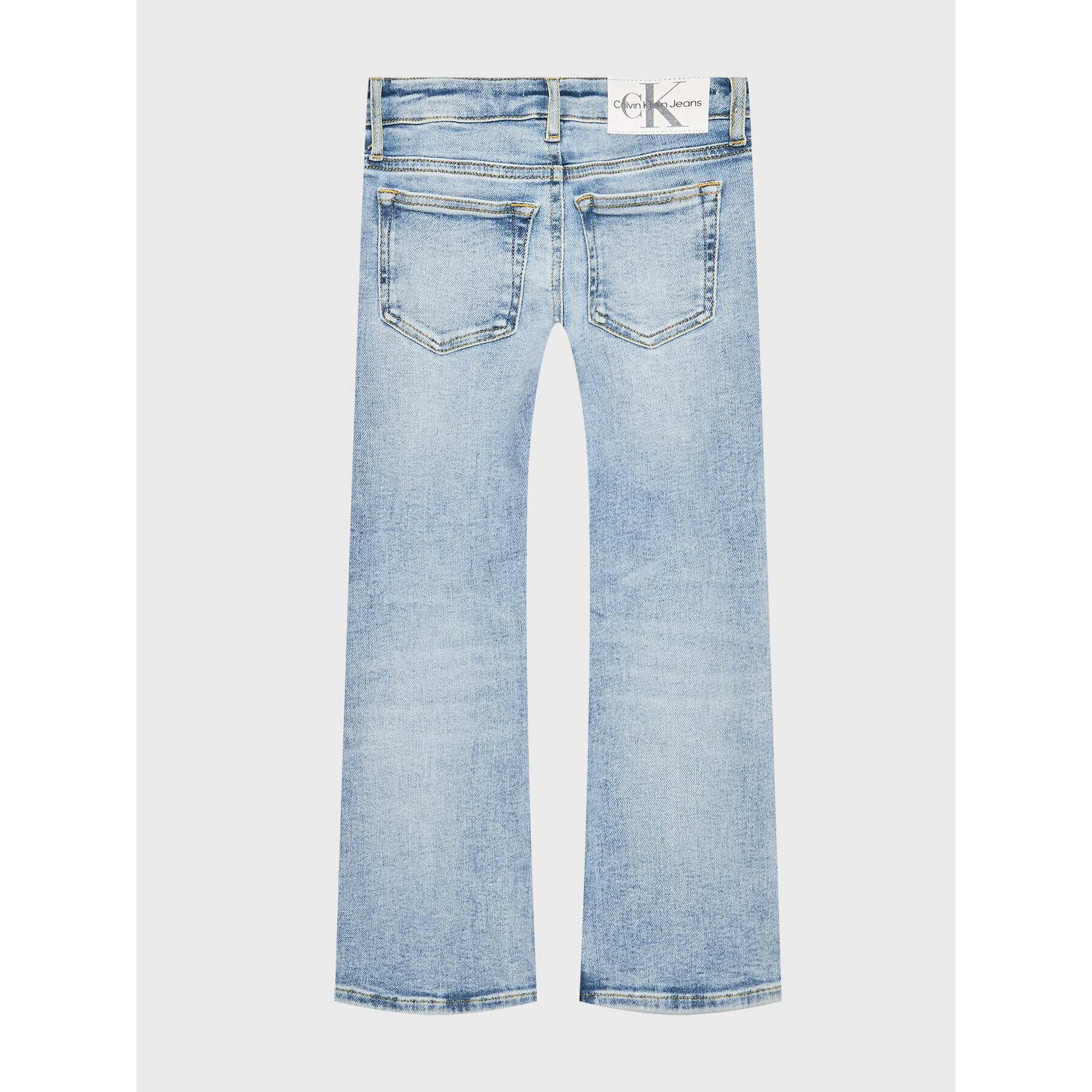 Calvin Klein Jeans Blugi IG0IG01888 Albastru Flared Fit - Pled.ro