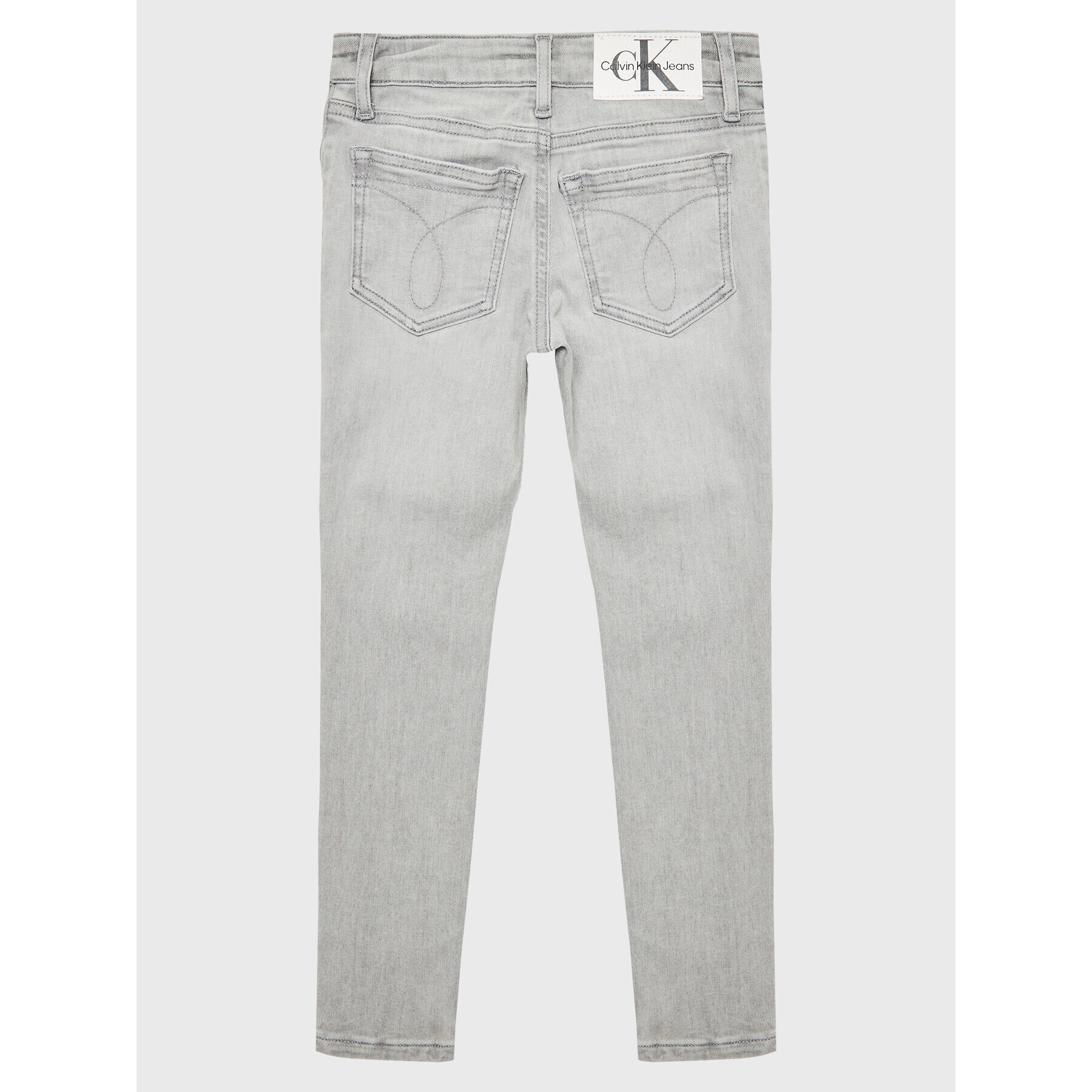 Calvin Klein Jeans Blugi IG0IG01889 Gri Skinny Fit - Pled.ro