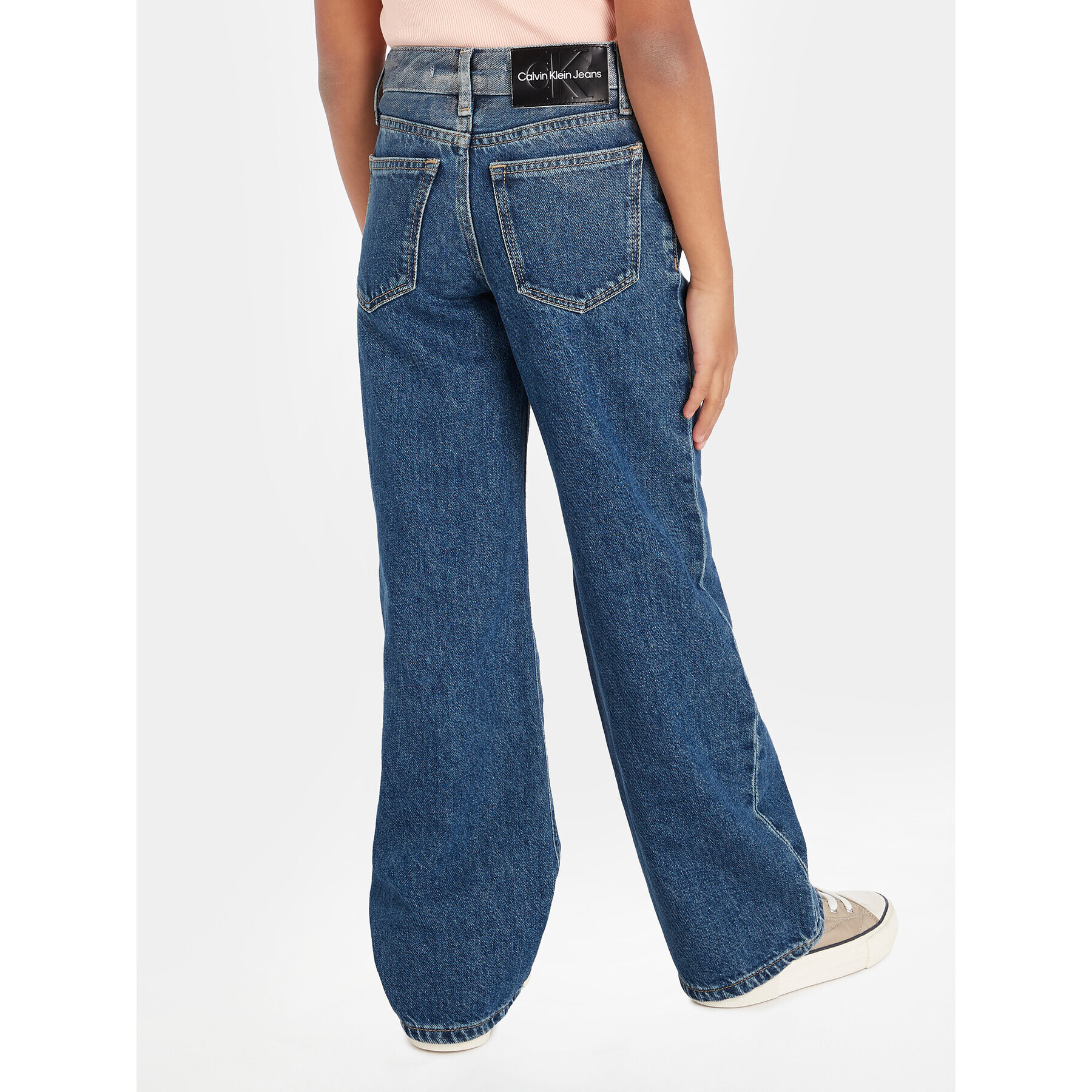 Calvin Klein Jeans Blugi IG0IG02062 Albastru Relaxed Fit - Pled.ro