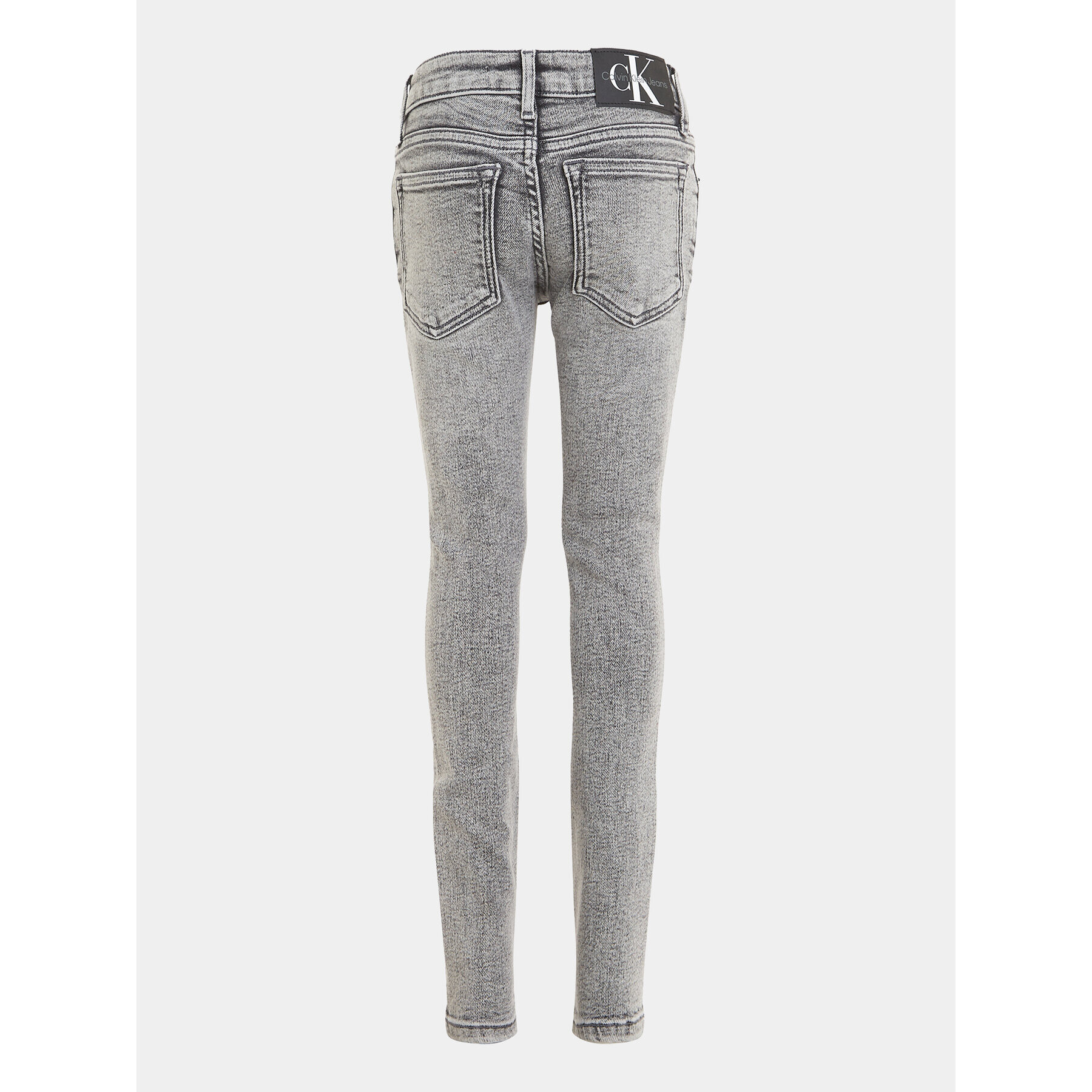 Calvin Klein Jeans Blugi IG0IG02155 Gri Skinny Fit - Pled.ro