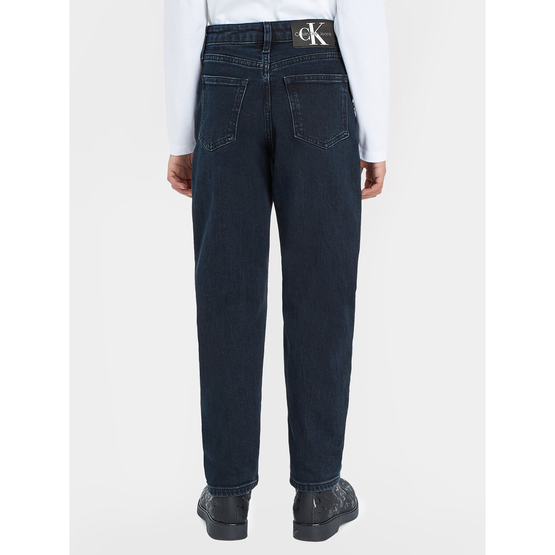 Calvin Klein Jeans Blugi IG0IG02366 Bleumarin Relaxed Fit - Pled.ro