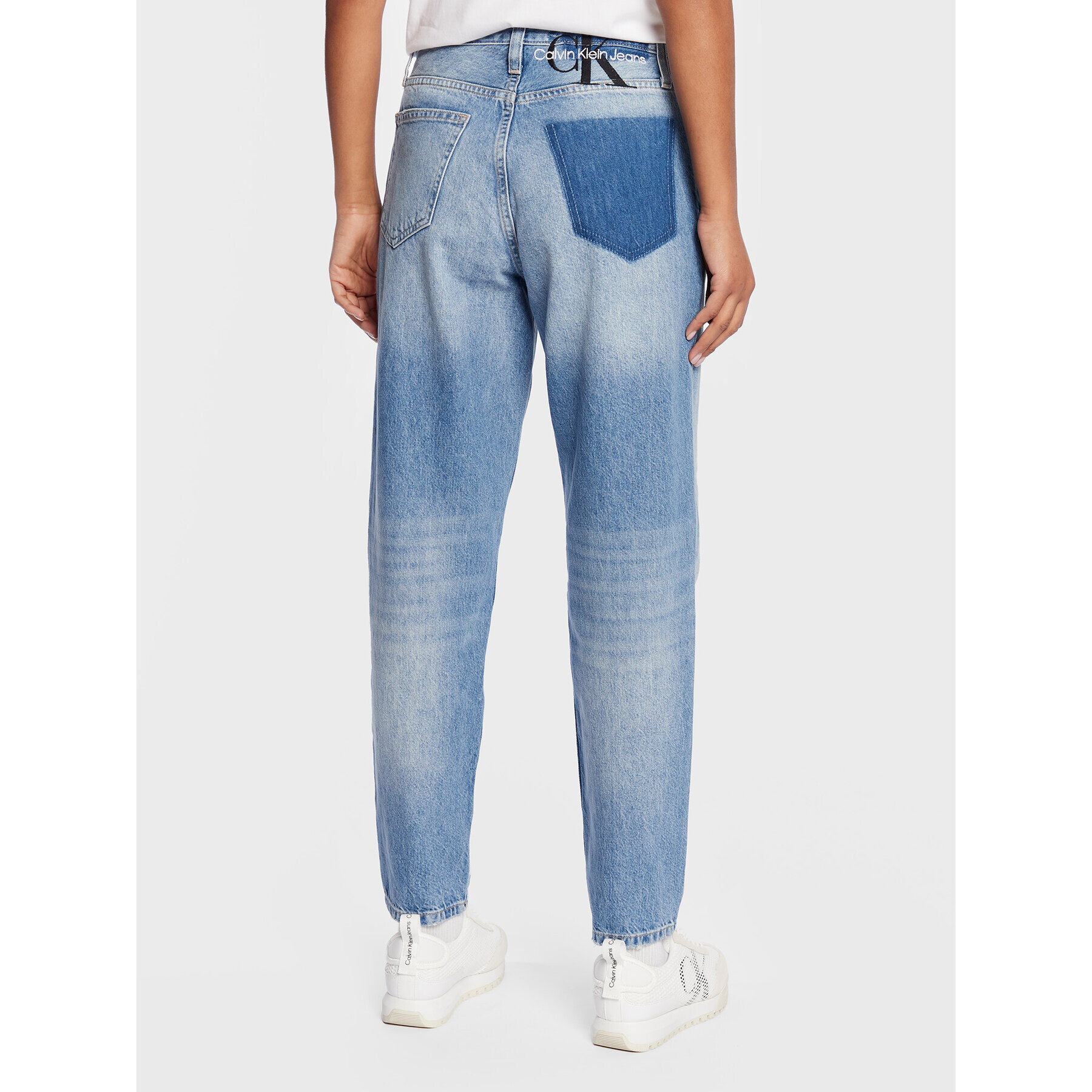 Calvin Klein Jeans Blugi J20J220195 Albastru Regular Fit - Pled.ro