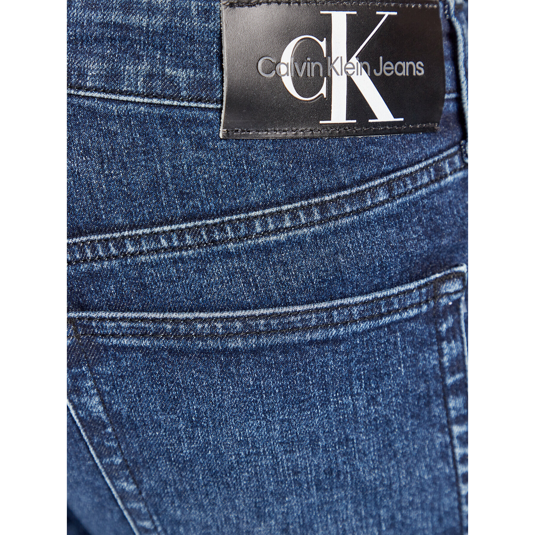 Calvin Klein Jeans Blugi J30J322434 Albastru Slim Taper Fit - Pled.ro