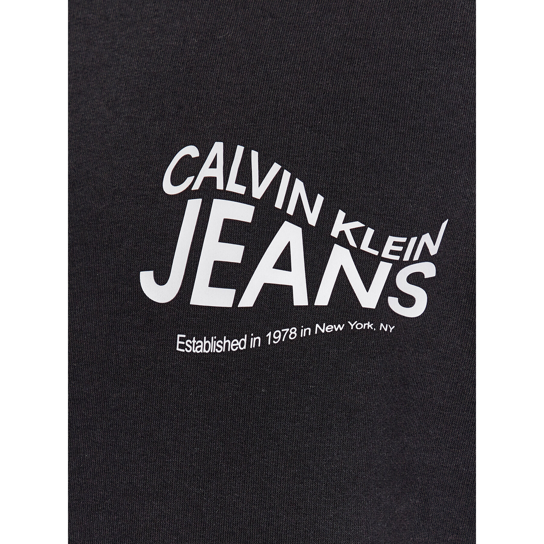 Calvin Klein Jeans Bluză J30J324099 Negru Regular Fit - Pled.ro