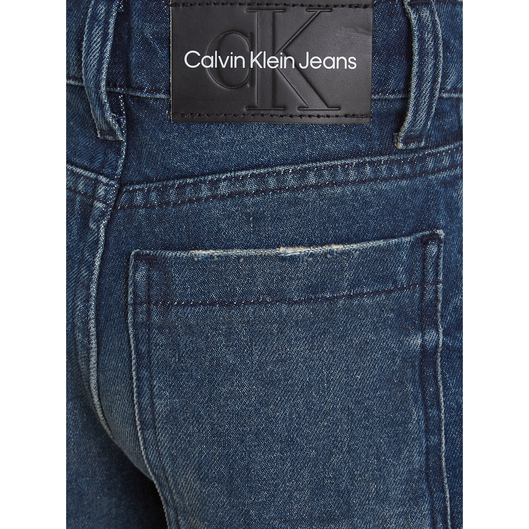 Calvin Klein Jeans Blugi Skater Utility IB0IB01779 Bleumarin Relaxed Fit - Pled.ro