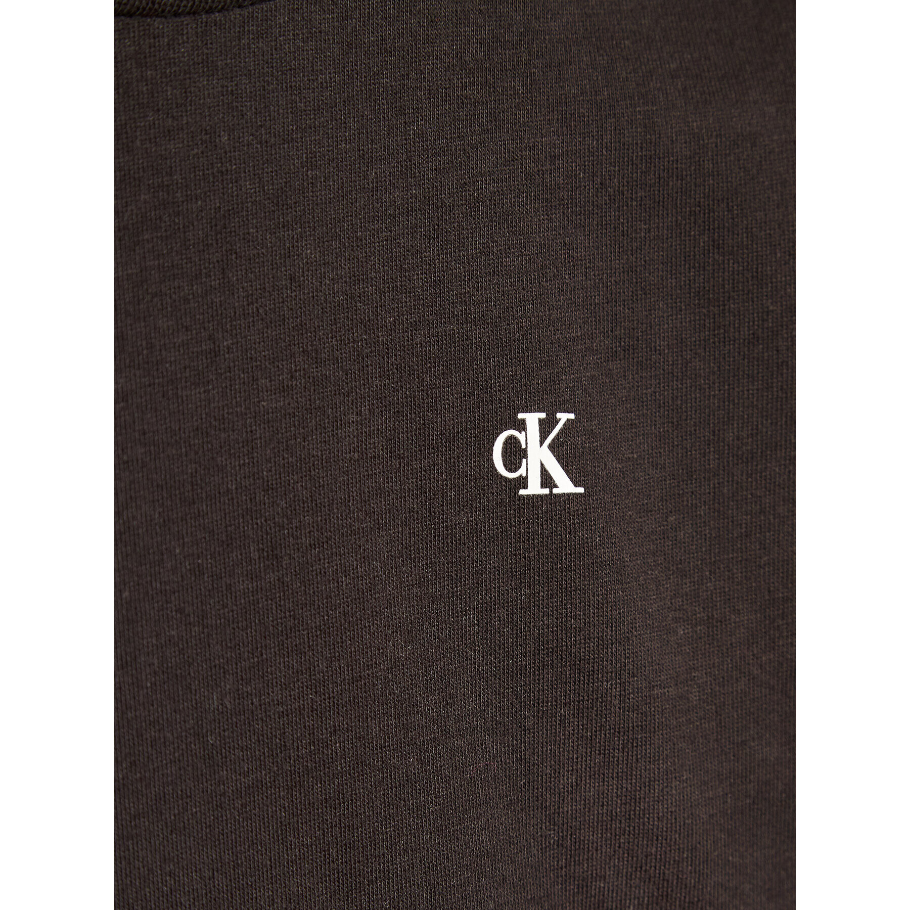 Calvin Klein Jeans Bluză Dimension Logo IB0IB01058 Negru Regular Fit - Pled.ro