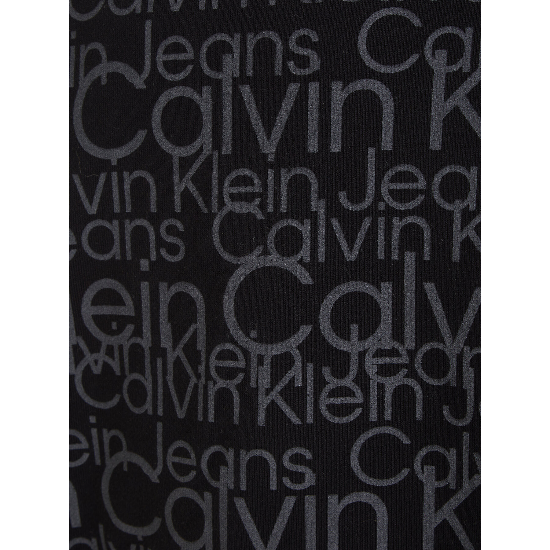 Calvin Klein Jeans Bluză Glow In The Dark IB0IB01855 Negru Regular Fit - Pled.ro