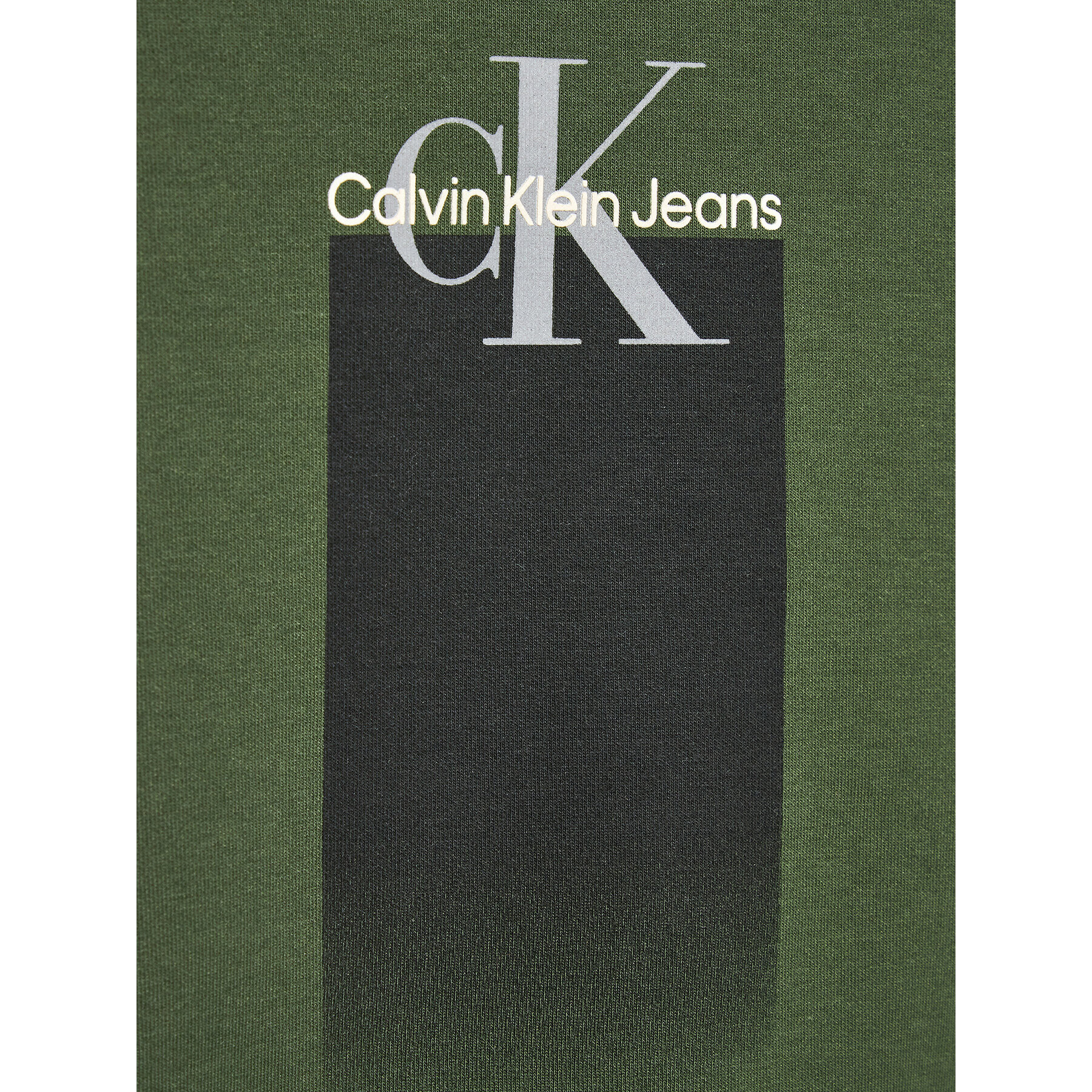 Calvin Klein Jeans Bluză Gradient IB0IB01432 Kaki Regular Fit - Pled.ro