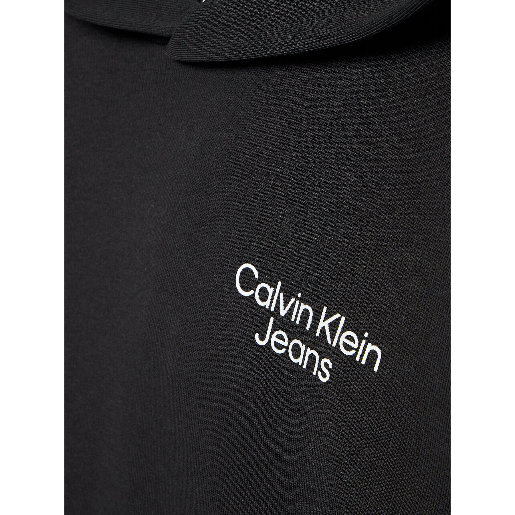 Calvin Klein Jeans Bluză IB0IB01293 Negru Regular Fit - Pled.ro