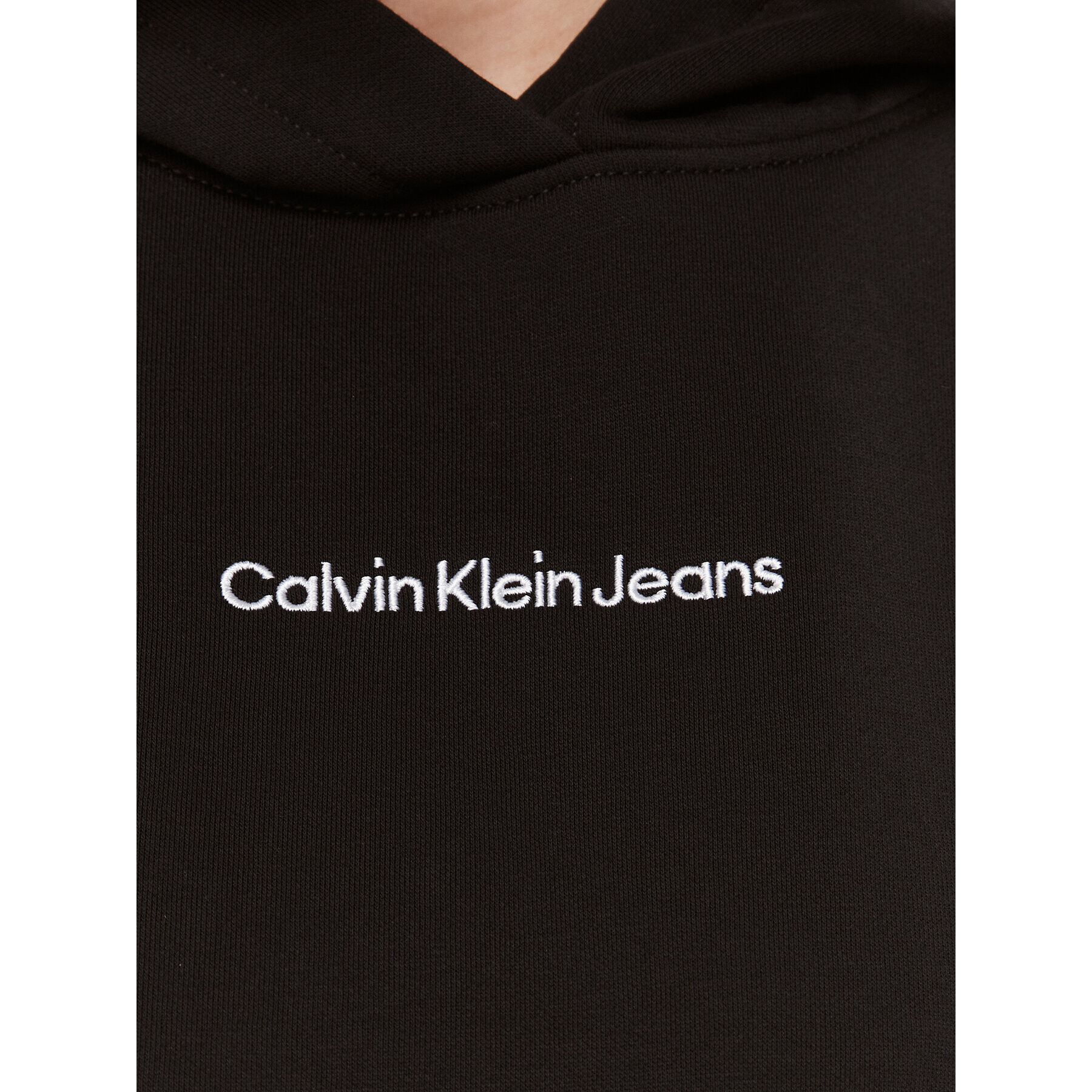 Calvin Klein Jeans Bluză Institutional J20J221066 Negru Regular Fit - Pled.ro