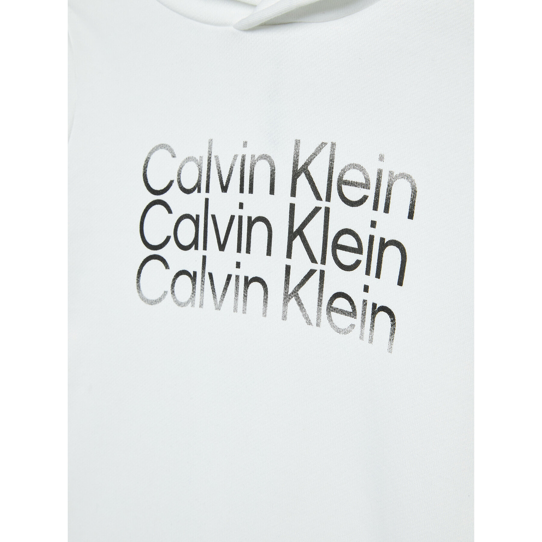 Calvin Klein Jeans Bluză Institutional Logo IB0IB01160 Alb Regular Fit - Pled.ro