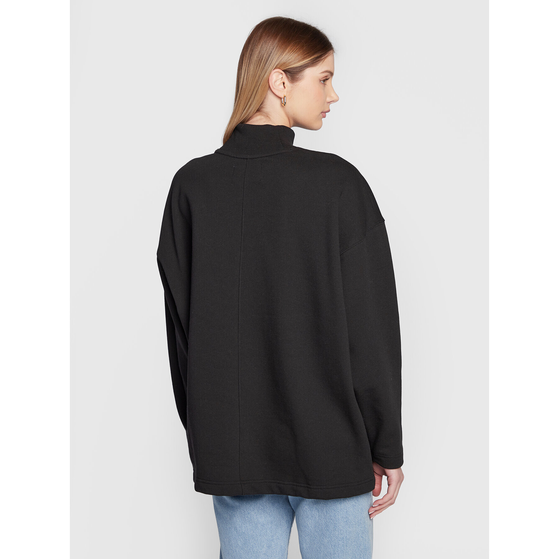 Calvin Klein Jeans Bluză J20J220431 Negru Oversize - Pled.ro