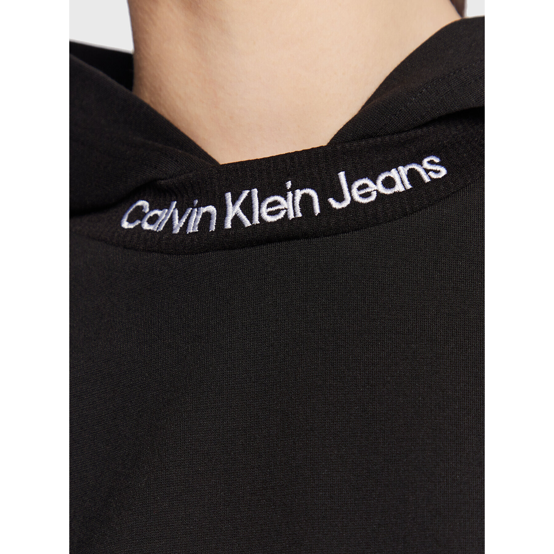 Calvin Klein Jeans Bluză J20J220787 Negru Regular Fit - Pled.ro