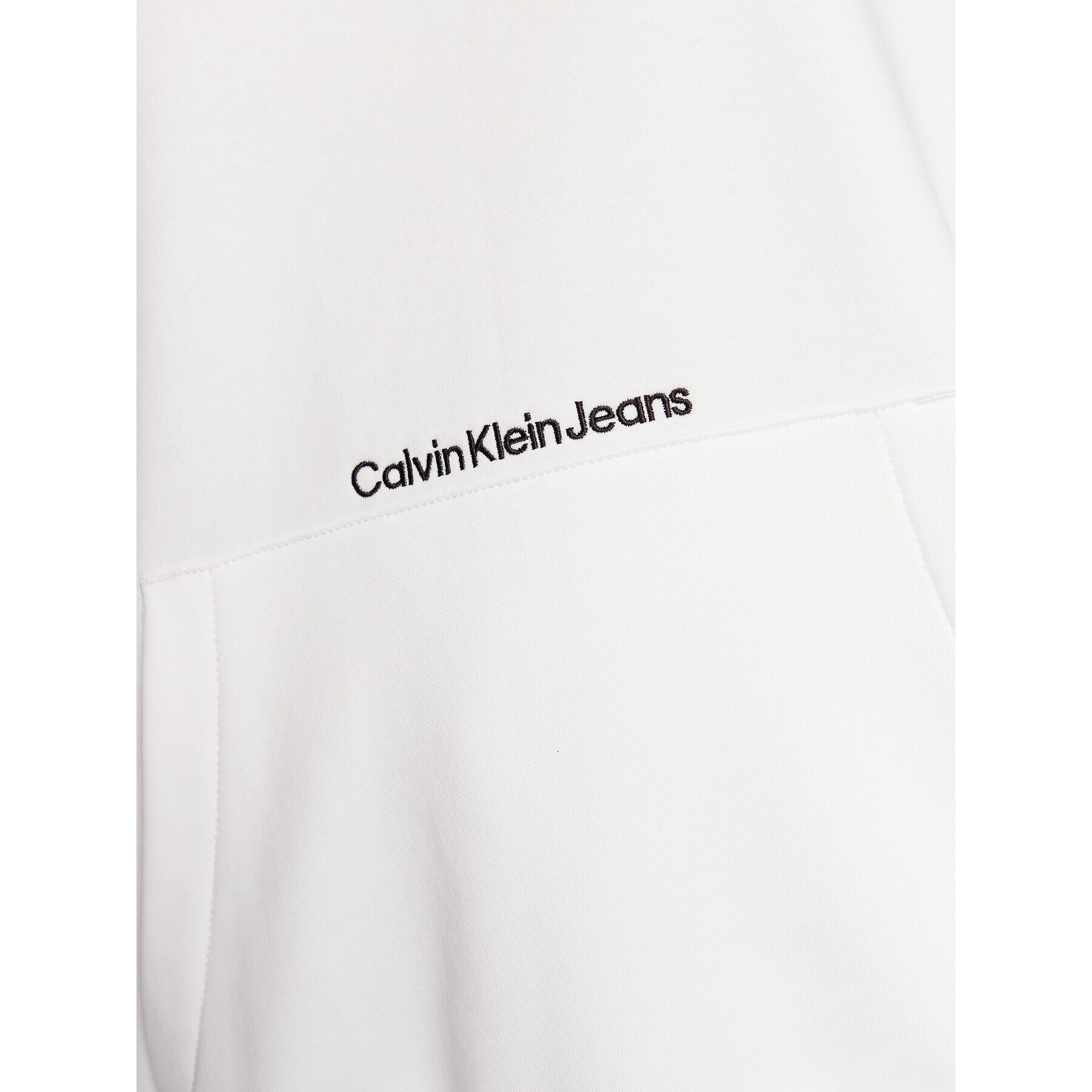 Calvin Klein Jeans Bluză J20J220945 Alb Oversize - Pled.ro