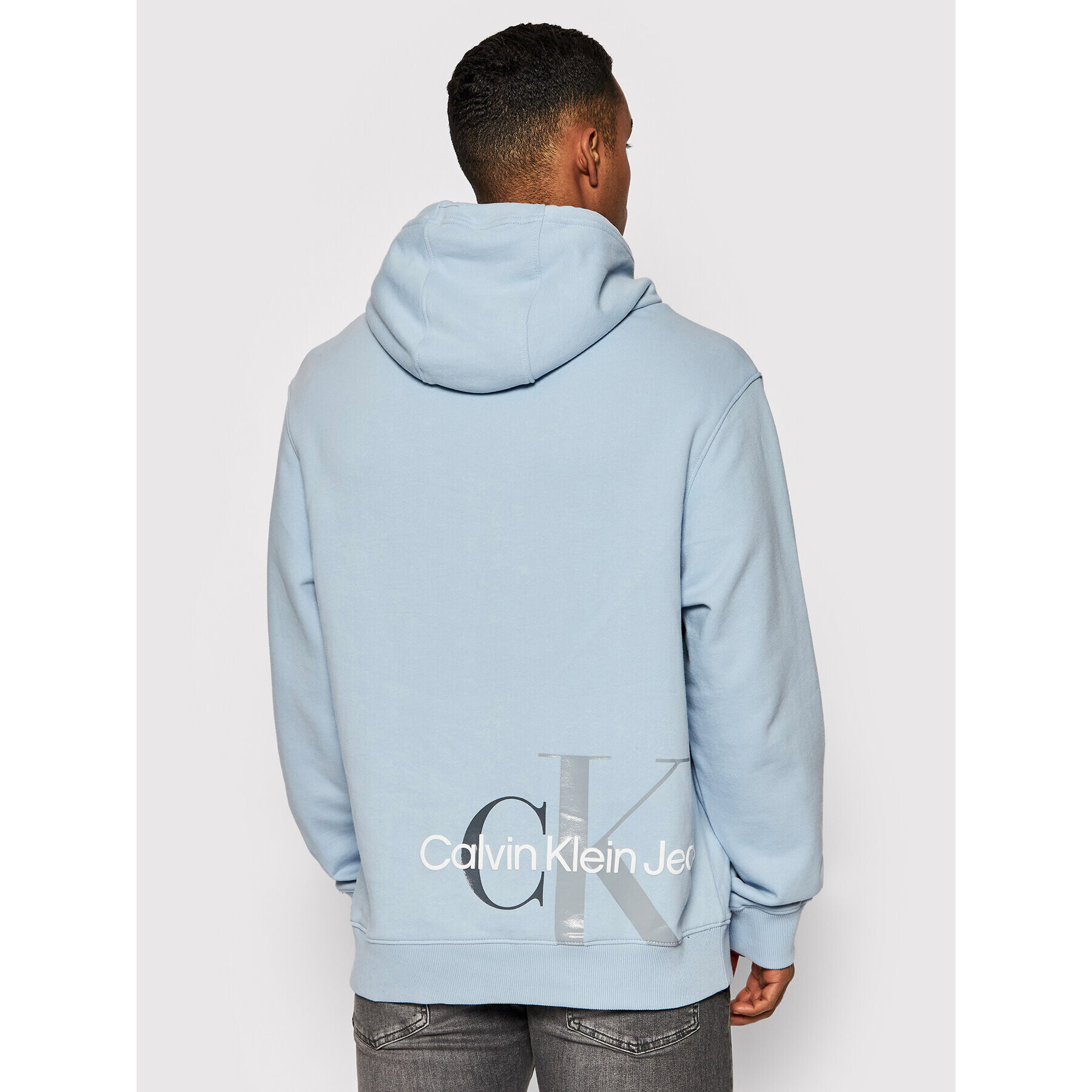 Calvin Klein Jeans Bluză J30J319705 Albastru Relaxed Fit - Pled.ro