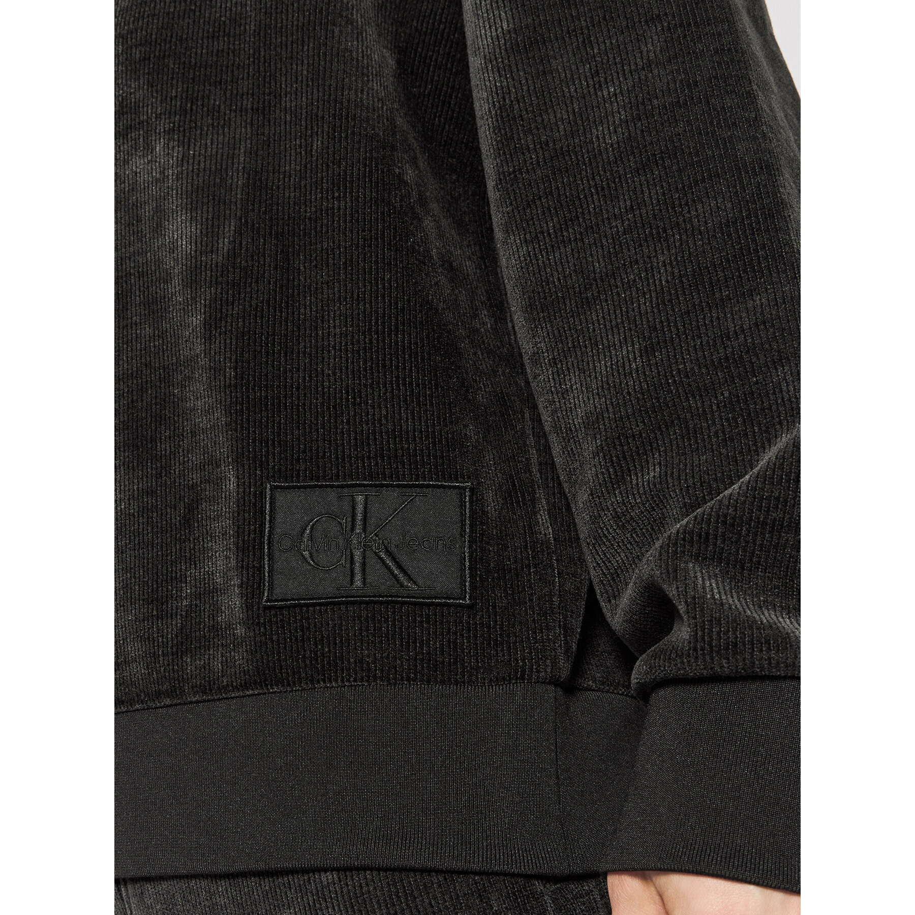 Calvin Klein Jeans Bluză J30J319709 Negru Regular Fit - Pled.ro