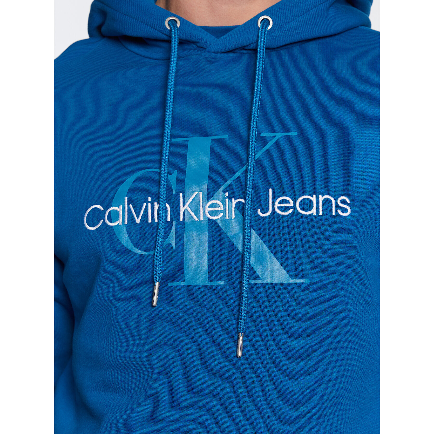 Calvin Klein Jeans Bluză J30J320805 Albastru Regular Fit - Pled.ro