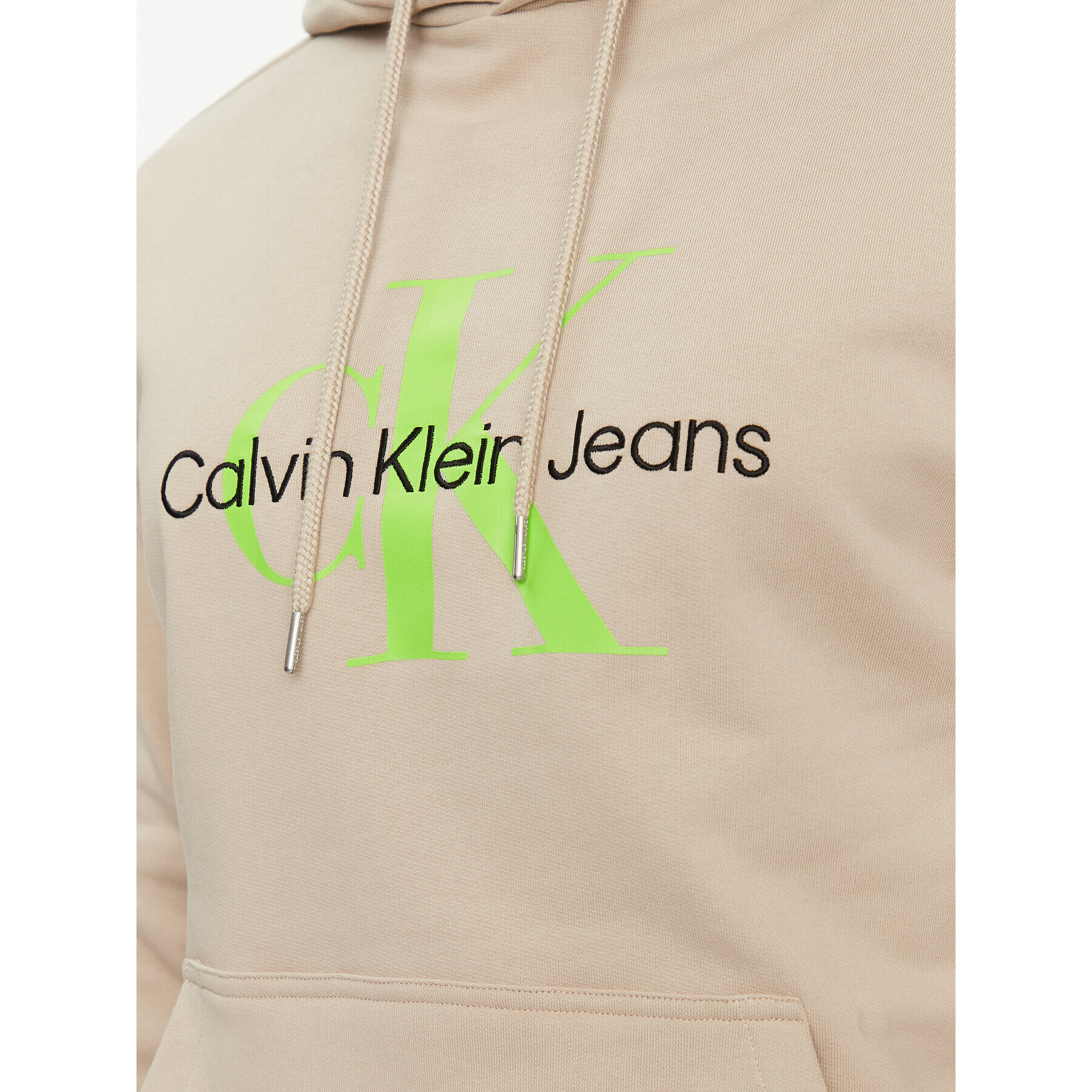 Calvin Klein Jeans Bluză J30J320805 Bej Regular Fit - Pled.ro