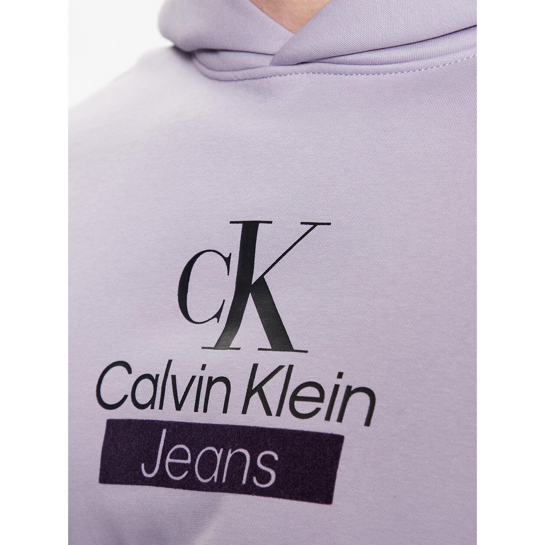 Calvin Klein Jeans Bluză J30J323762 Violet Regular Fit - Pled.ro