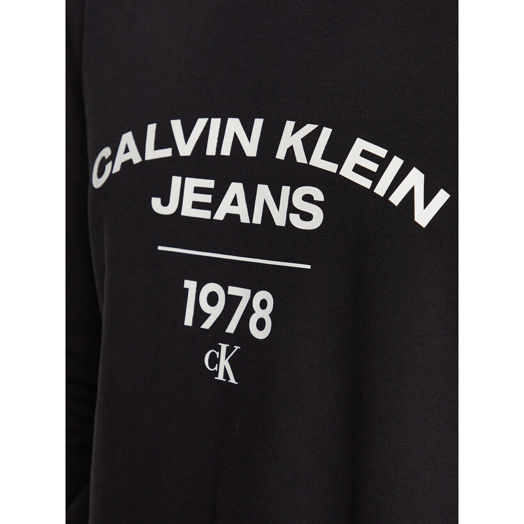 Calvin Klein Jeans Bluză J30J324210 Negru Regular Fit - Pled.ro