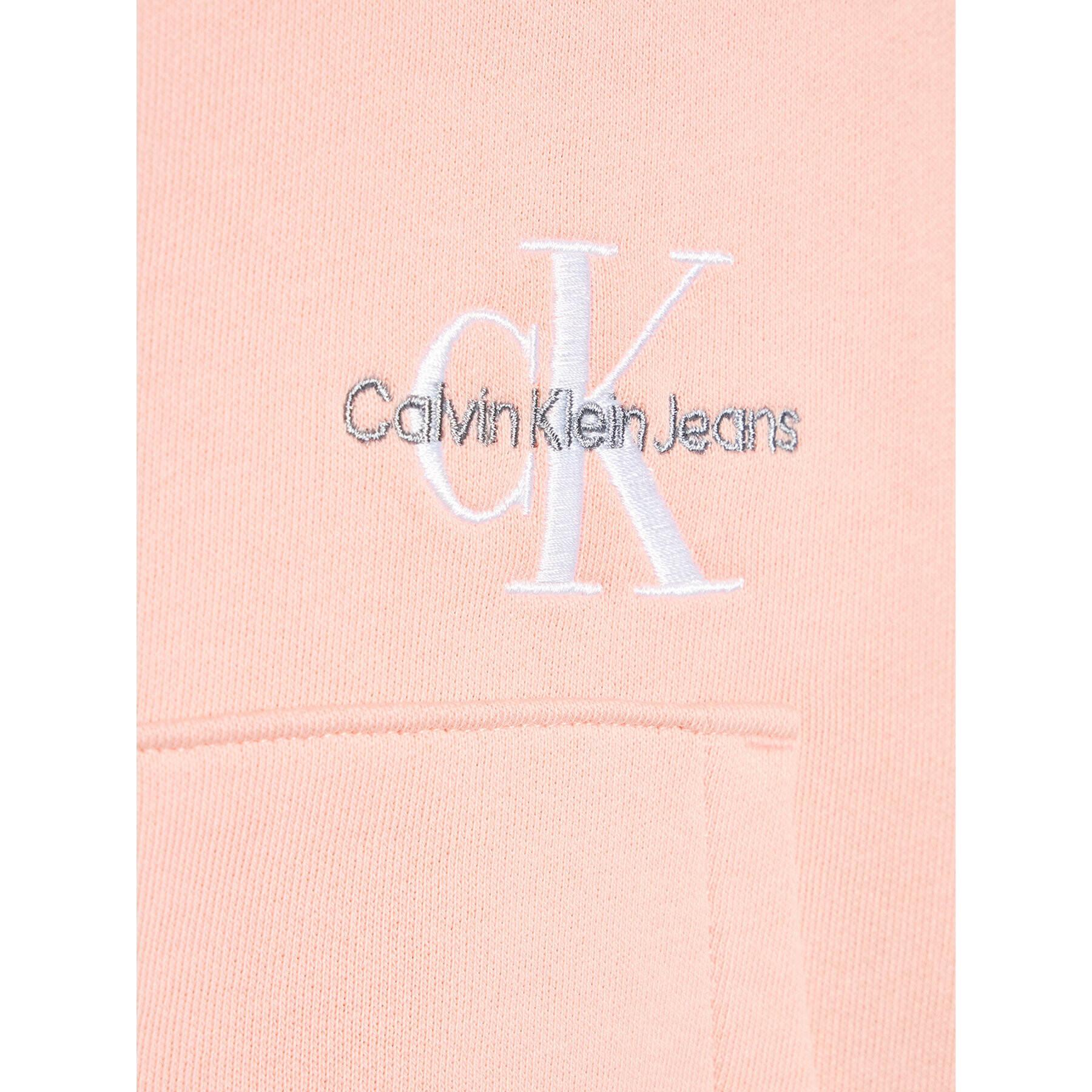 Calvin Klein Jeans Bluză Monogram IG0IG01763 Roz Regular Fit - Pled.ro