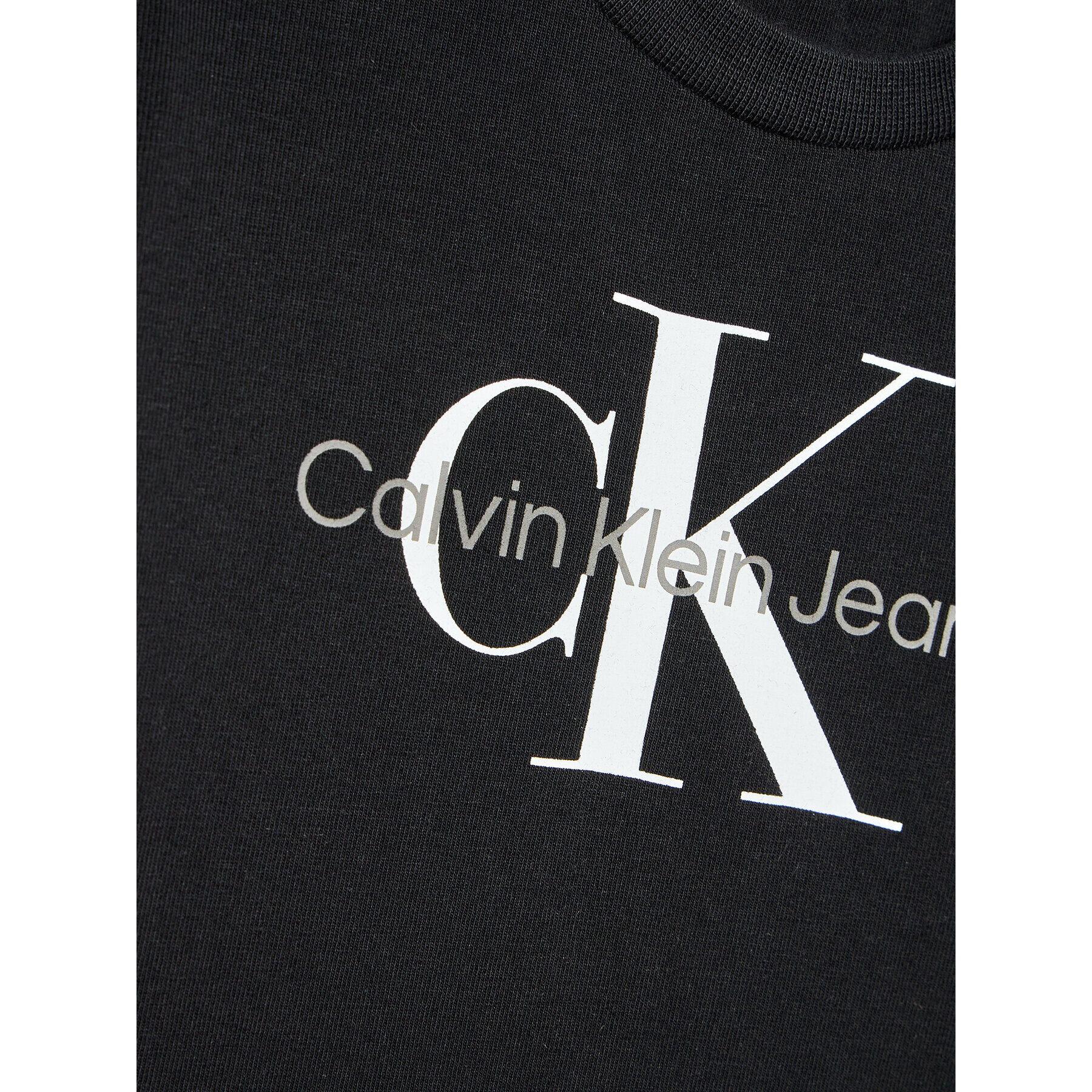 Calvin Klein Jeans Bluză Monogram IN0IN00005 Negru Regular Fit - Pled.ro