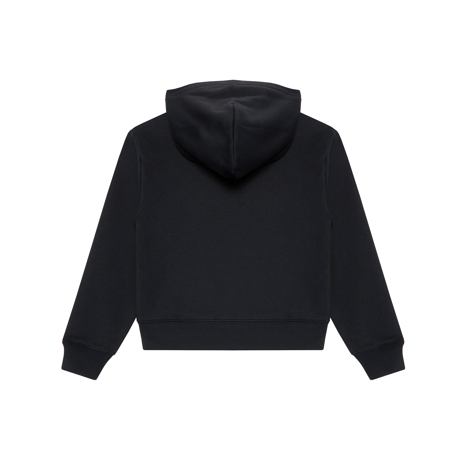 Calvin Klein Jeans Bluză Monogran Applique Hoodie IG0IG00987 Negru Regular Fit - Pled.ro