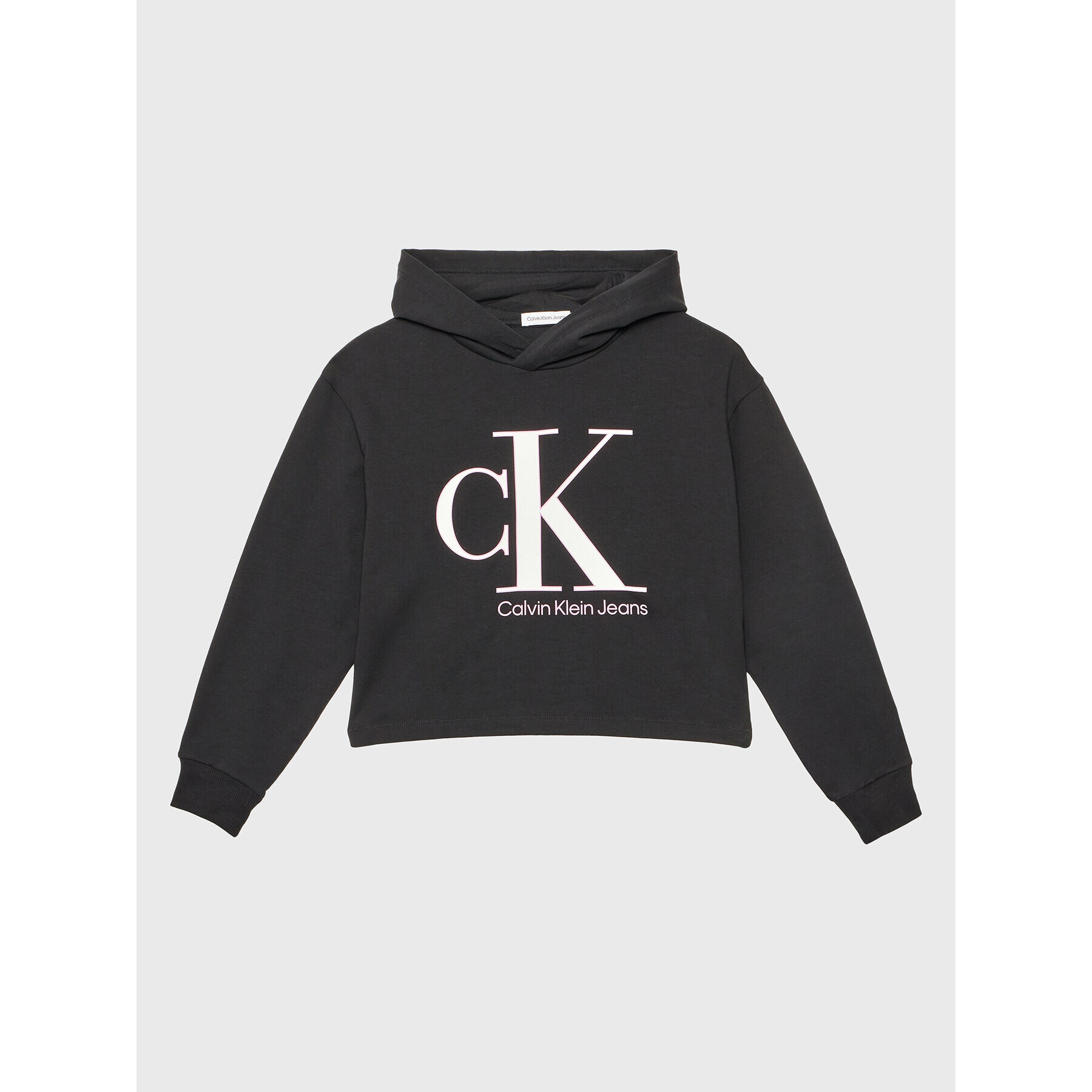 Calvin Klein Jeans Bluză Reveal Monogram IG0IG01934 Negru Regular Fit - Pled.ro