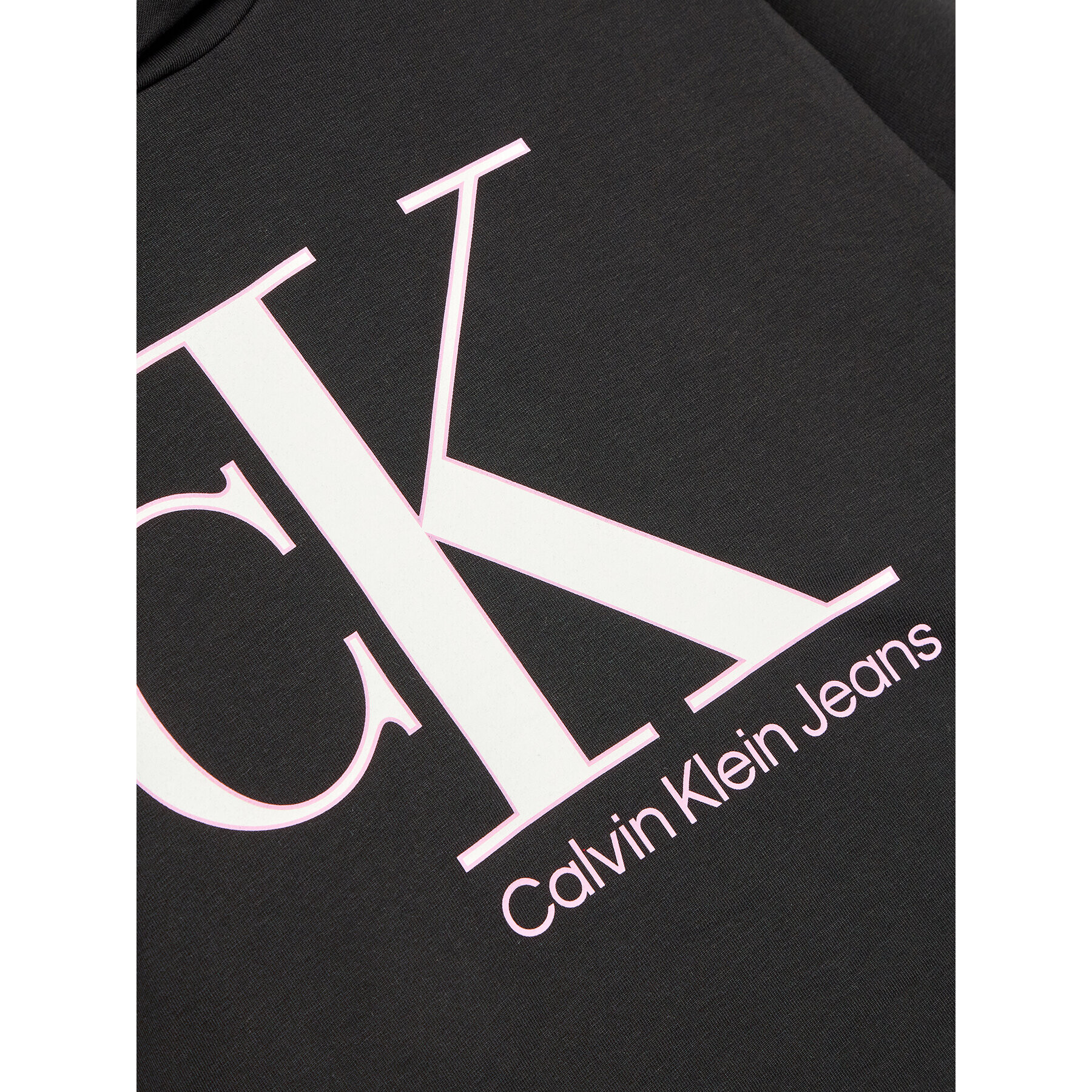 Calvin Klein Jeans Bluză Reveal Monogram IG0IG01934 Negru Regular Fit - Pled.ro