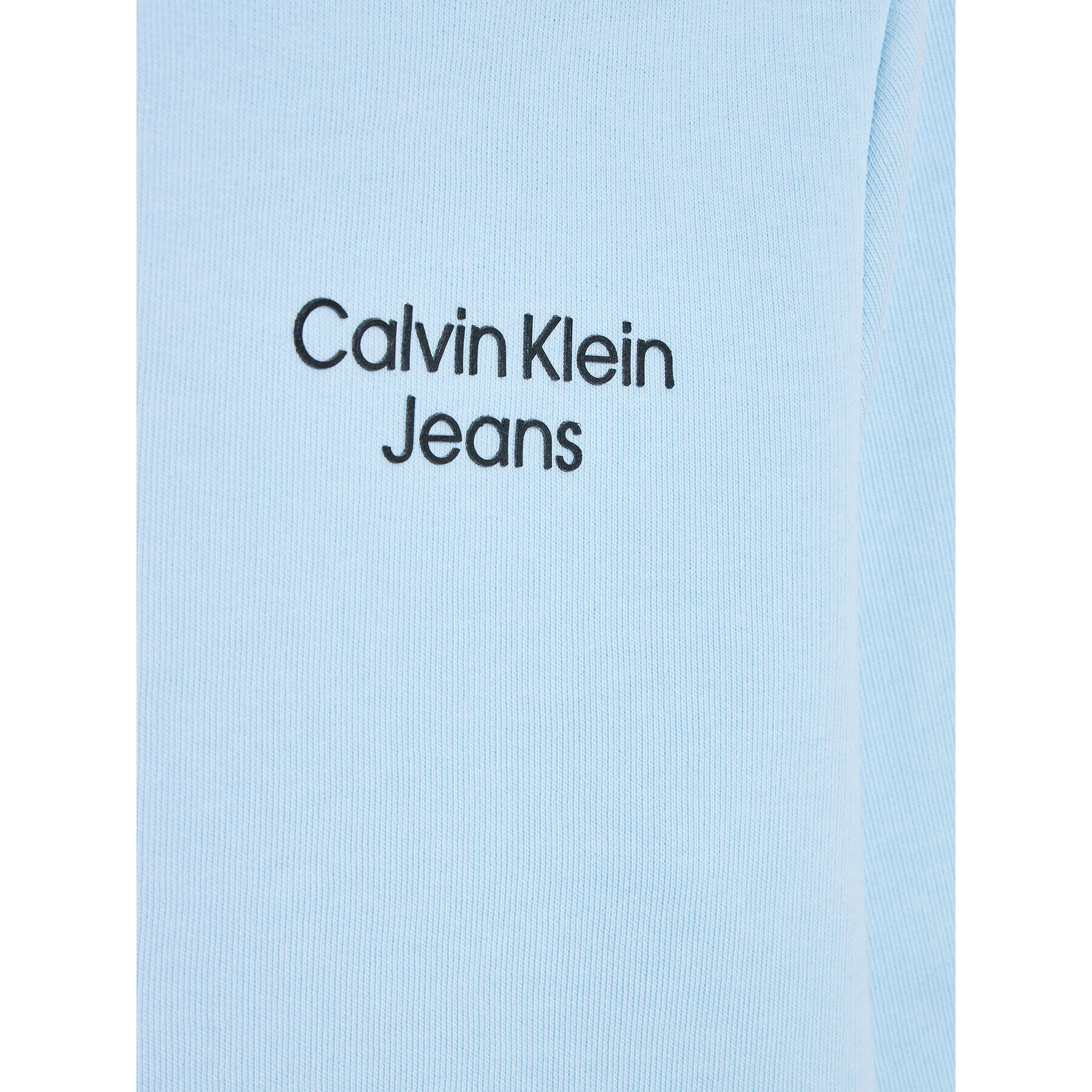 Calvin Klein Jeans Bluză Stack Logo IB0IB01293 Albastru Regular Fit - Pled.ro