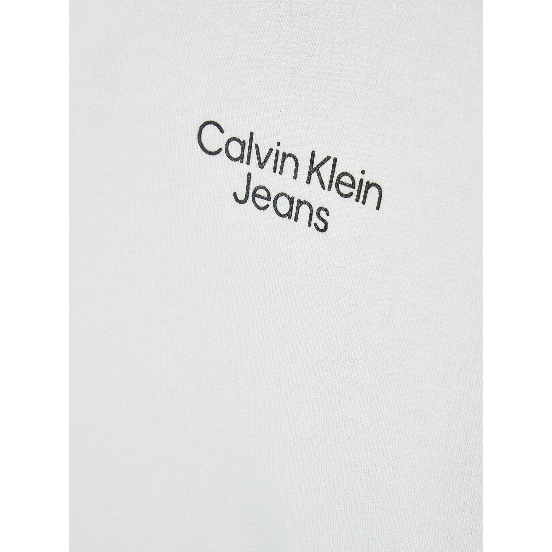 Calvin Klein Jeans Bluză Stack Logo IB0IB01293 Gri Regular Fit - Pled.ro