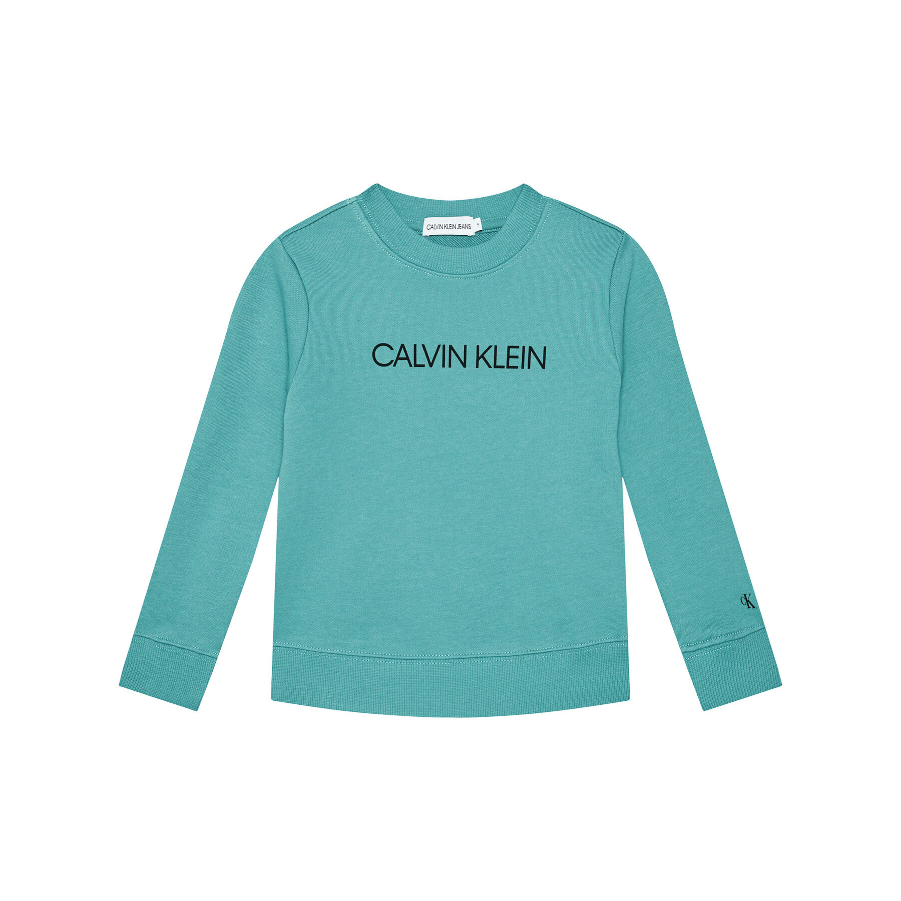 Calvin Klein Jeans Bluză Unisex Institutional Logo IU0IU00162 Albastru Regular Fit - Pled.ro