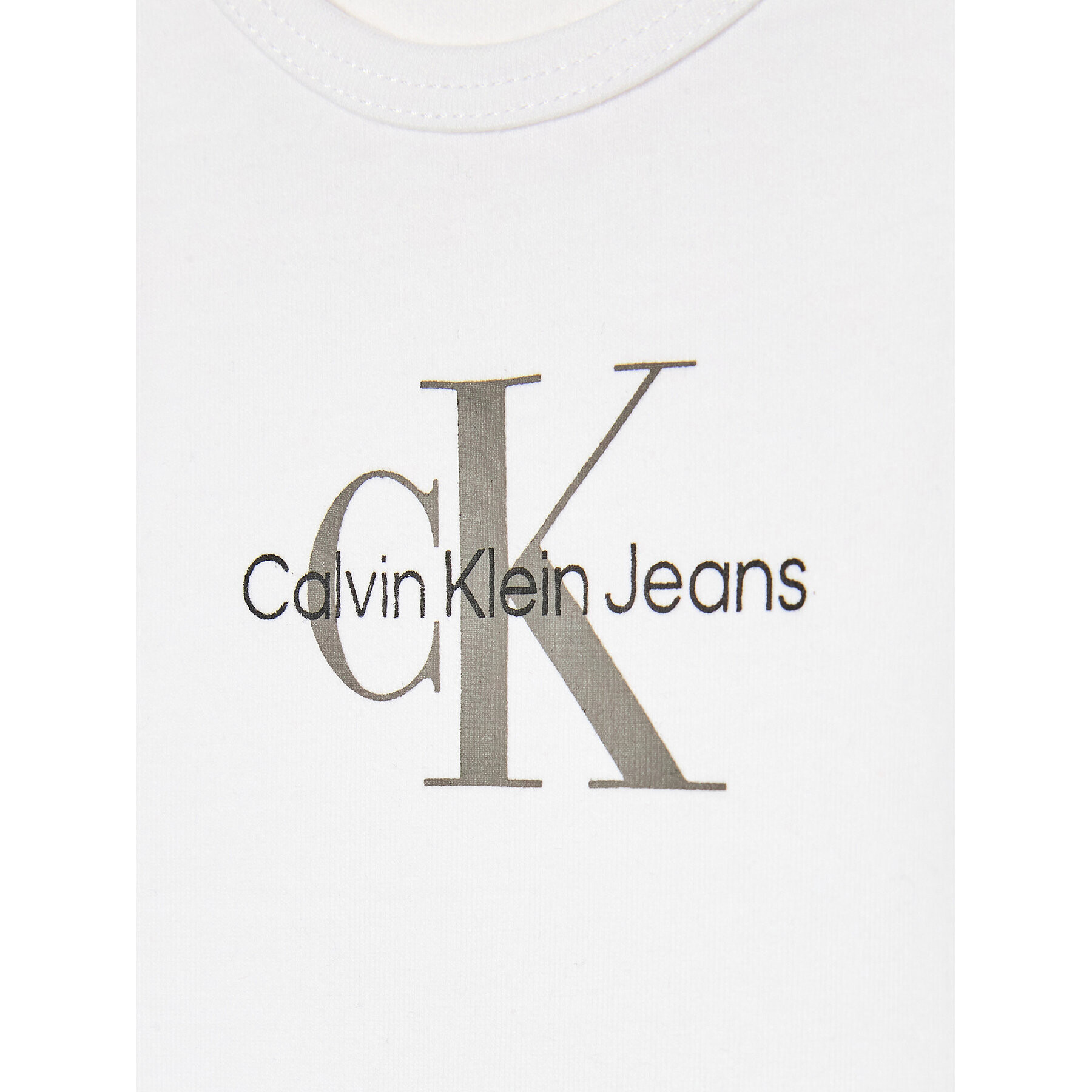 Calvin Klein Jeans Body pentru copii IN0IN00014 Alb Regular Fit - Pled.ro