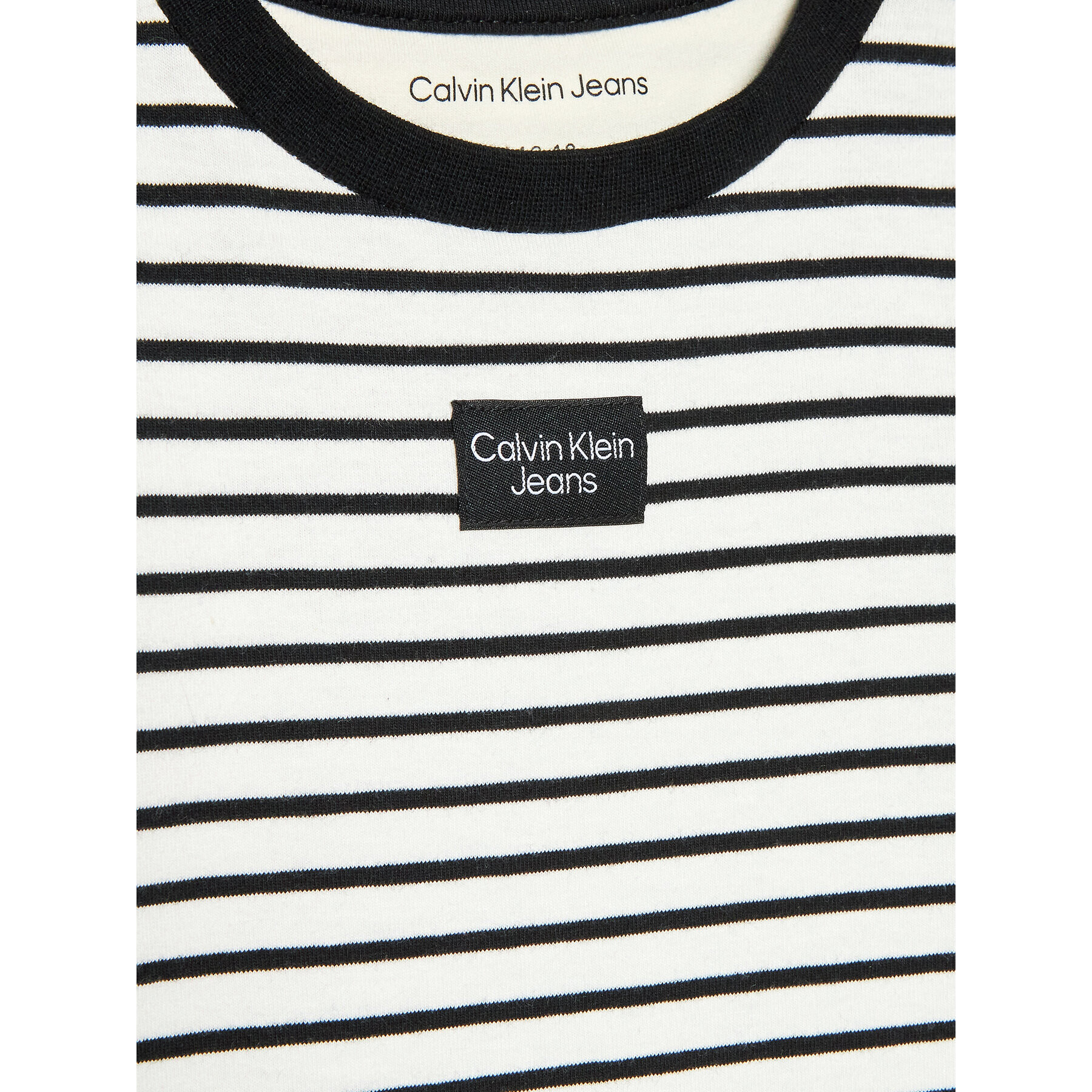 Calvin Klein Jeans Body pentru copii IN0IN00016 Negru Regular Fit - Pled.ro