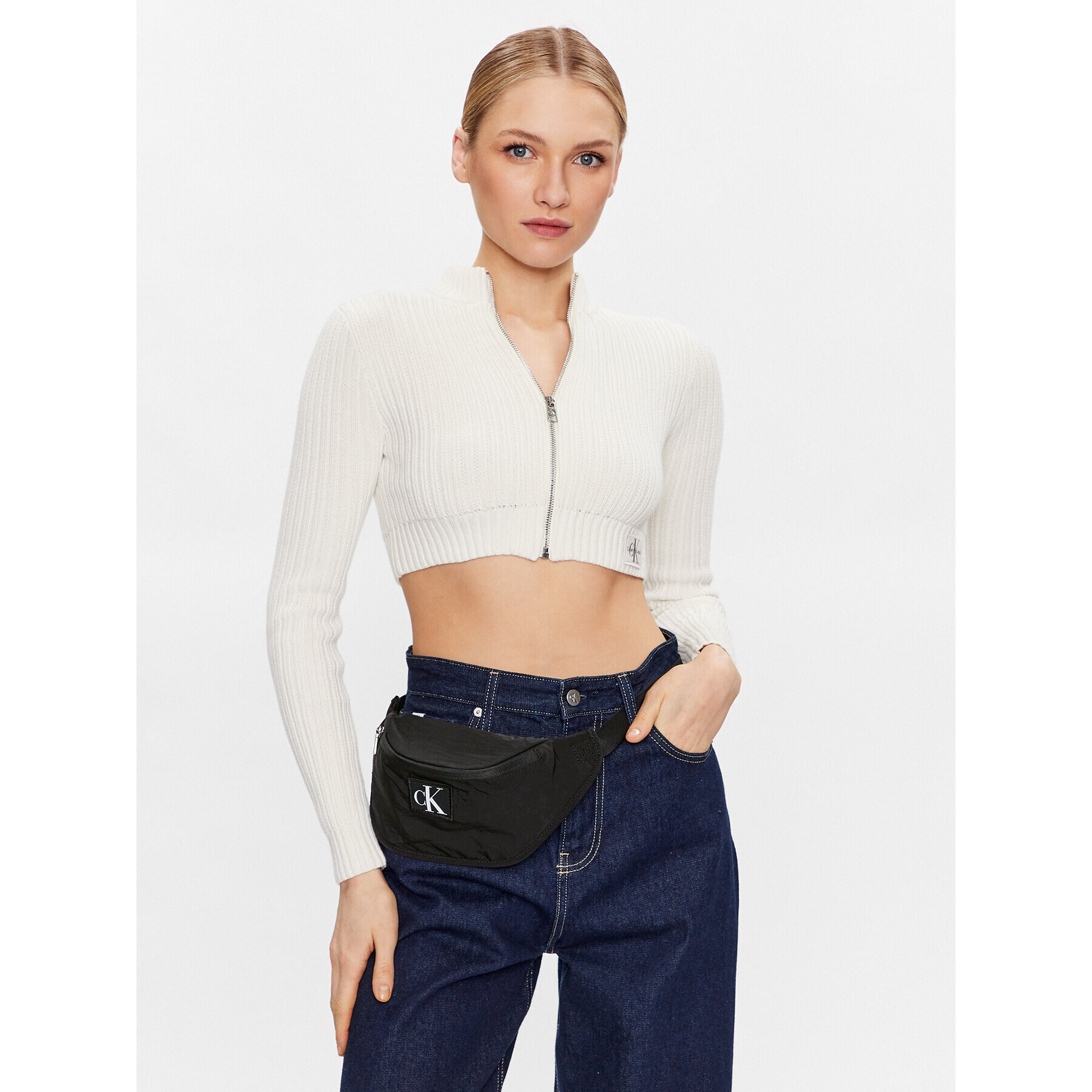 Calvin Klein Jeans Borsetă City Nylon Waistbag32 K60K610398 Negru - Pled.ro