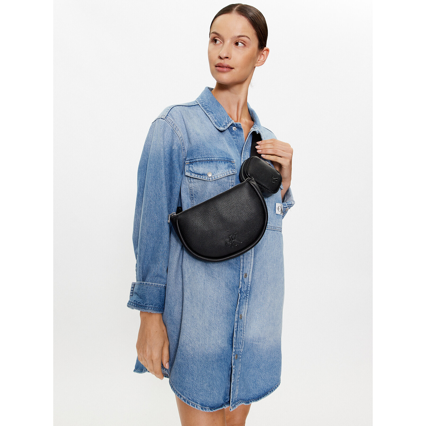 Calvin Klein Jeans Borsetă Connected Modular Waistbag K60K610864 Negru - Pled.ro