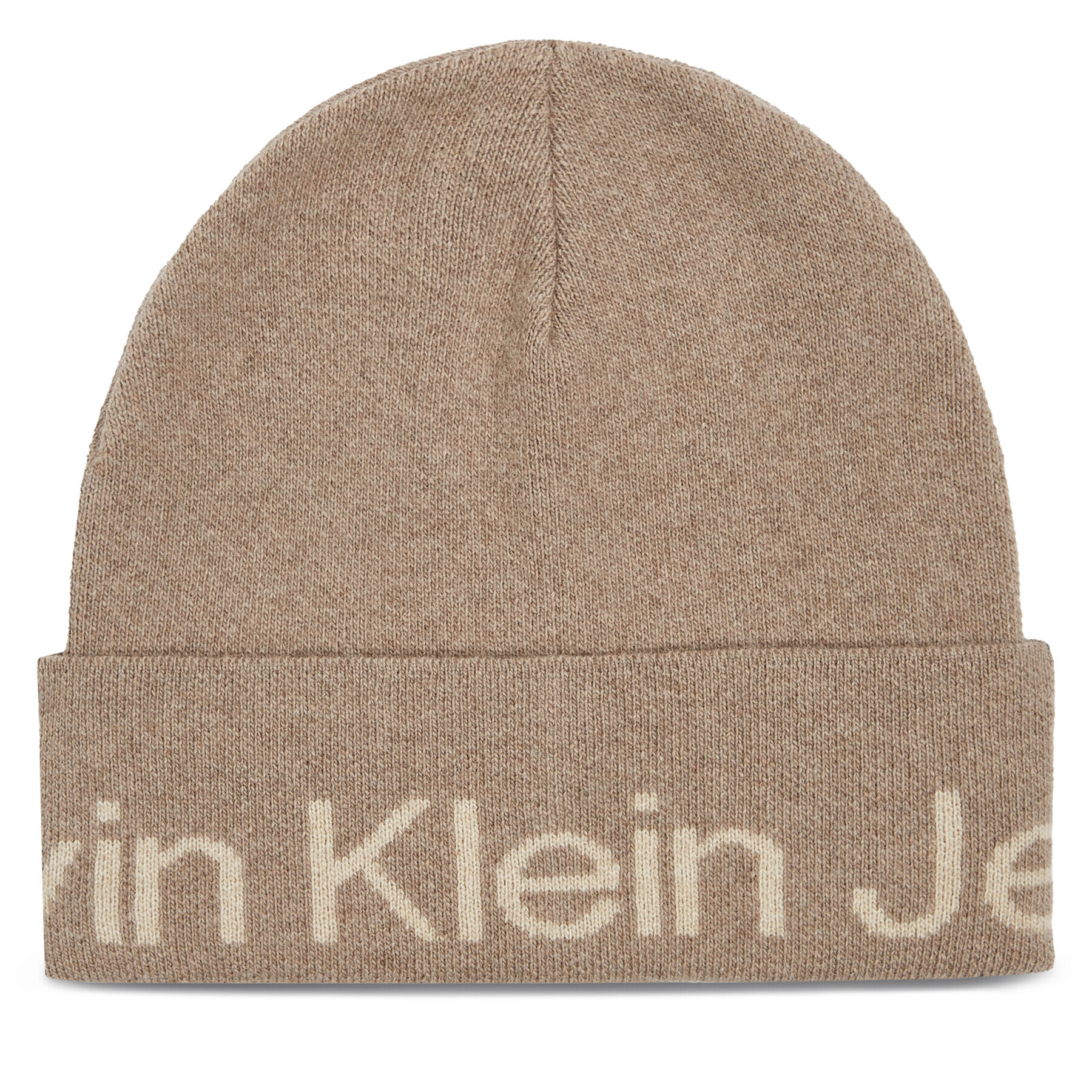 Calvin Klein Jeans Căciulă Logo Beanie K60K611271 Gri - Pled.ro