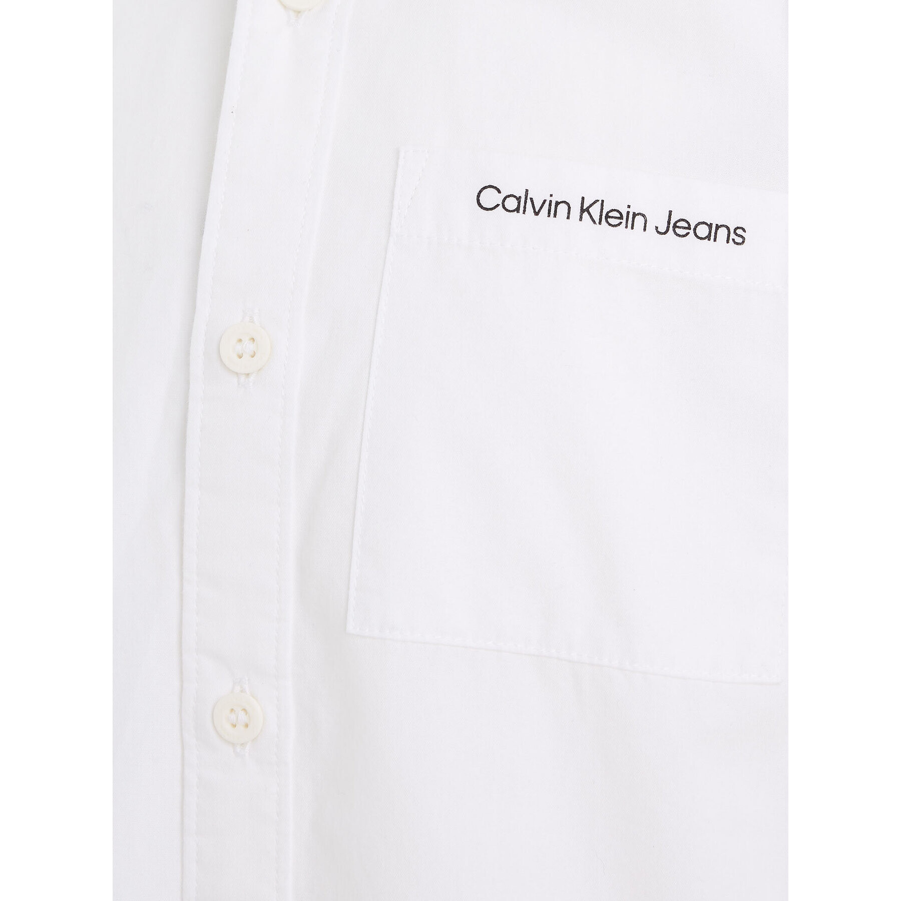 Calvin Klein Jeans Cămașă Ceremony IB0IB01737 Alb Regular Fit - Pled.ro