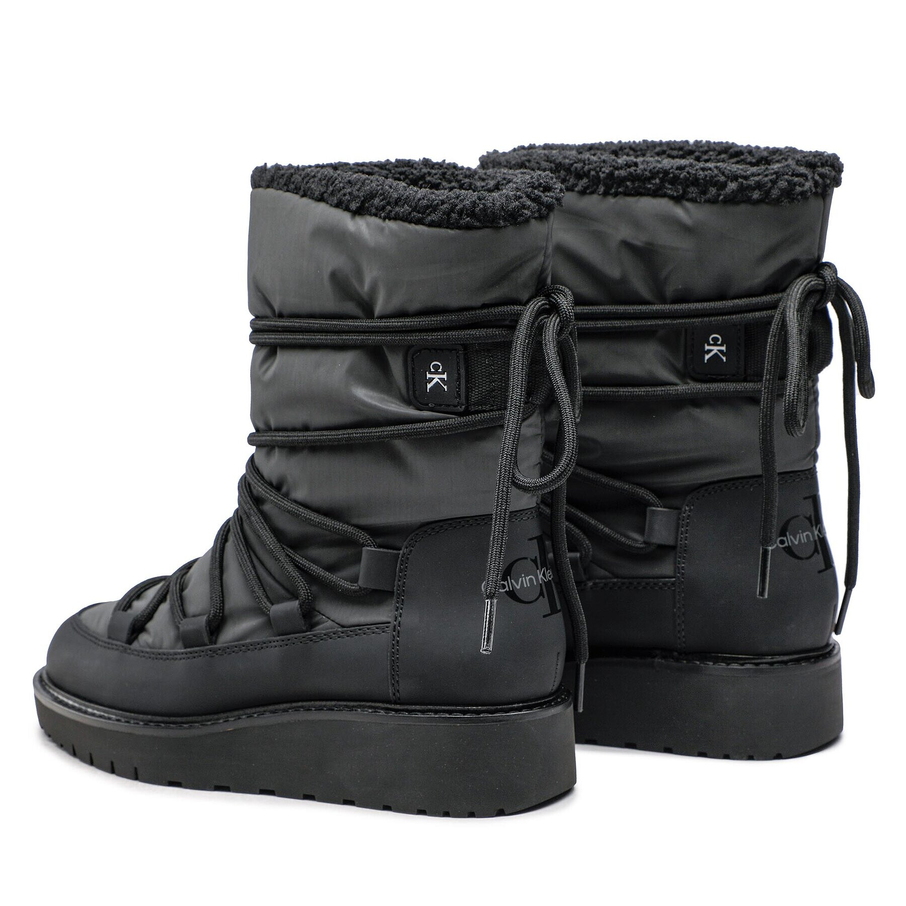 Calvin Klein Jeans Cizme de zăpadă Plus Snow Boot YW0YW00731 Negru - Pled.ro